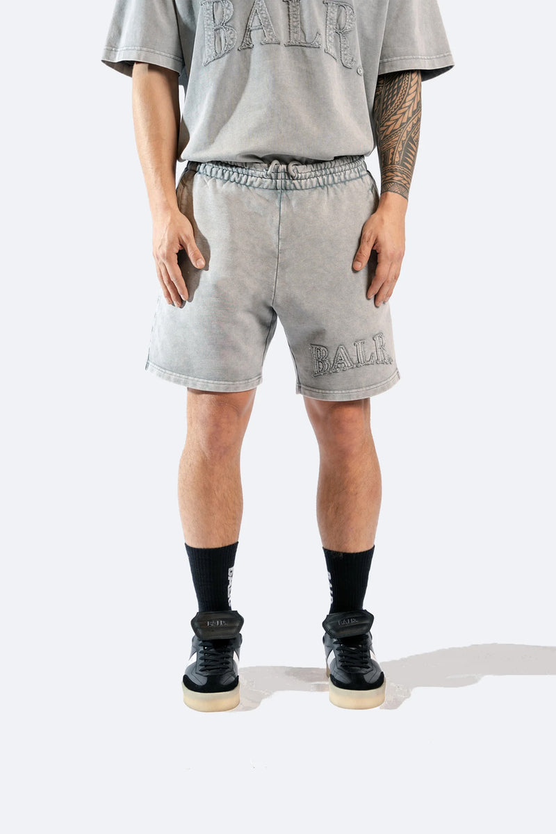 Urban Washed Sweat Shorts Dove Grey