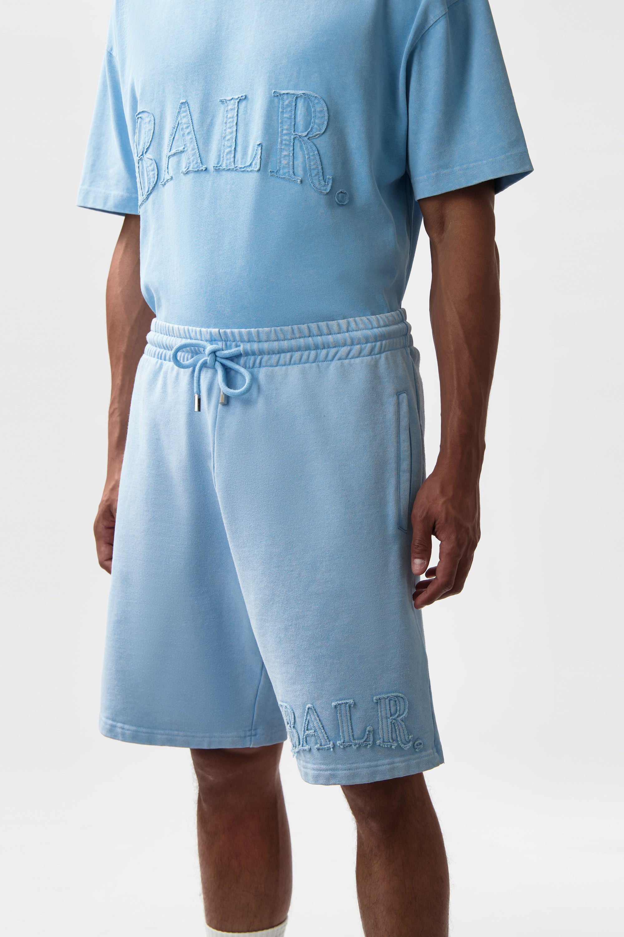 Urban Washed Sweat Shorts Breeze Blue