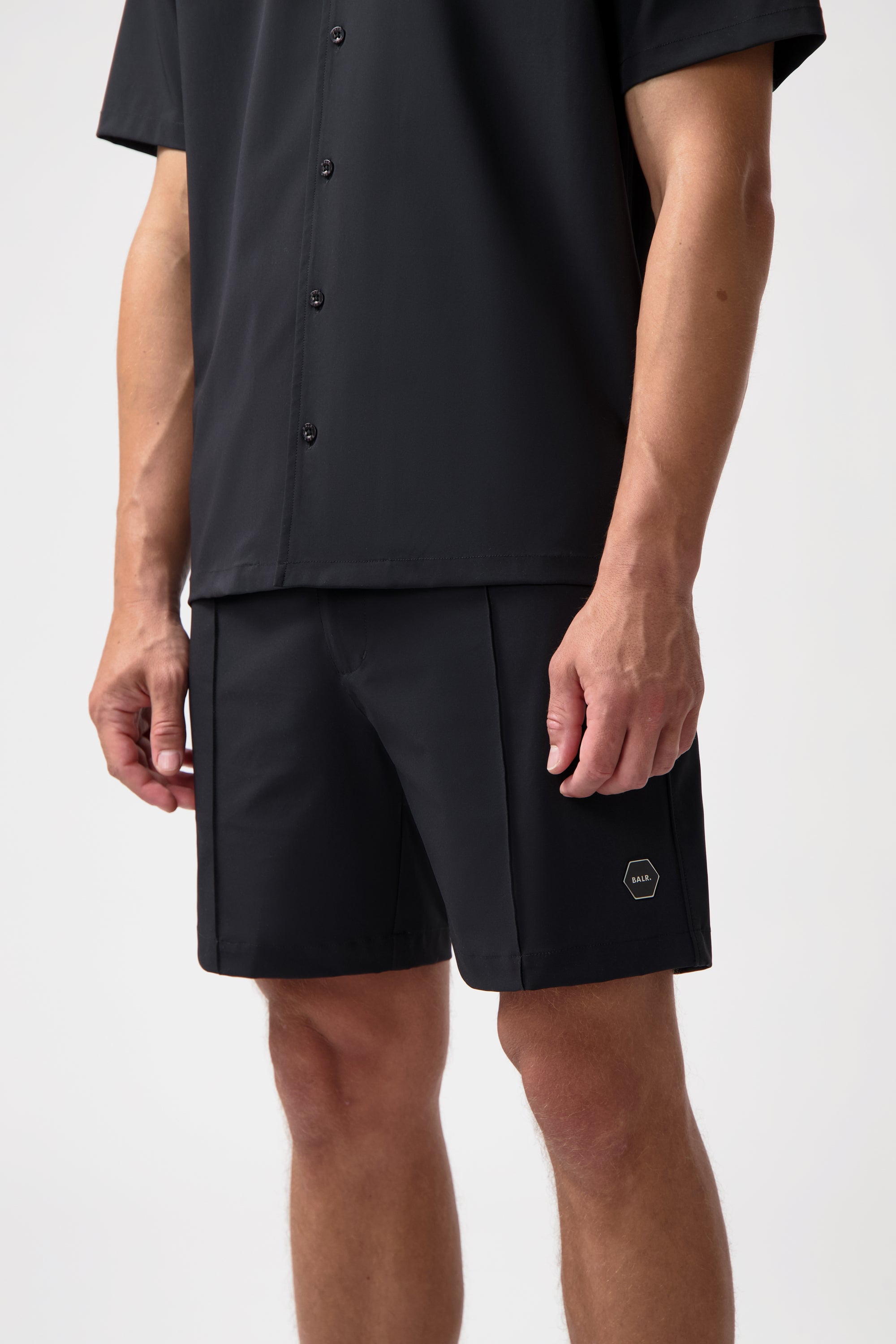 Hex-Series Shorts Jet Black