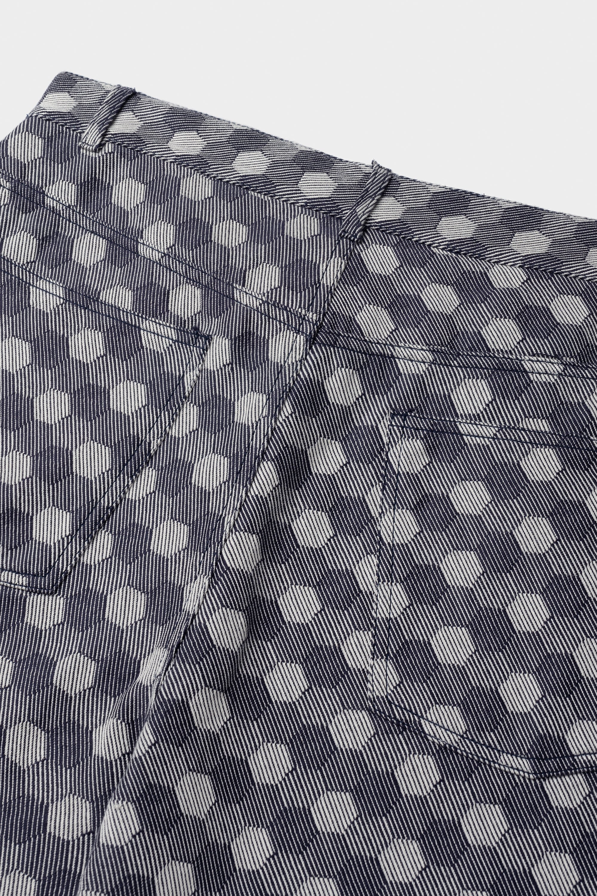 Hex Jacquard Relaxed Pantalones cortos índigo