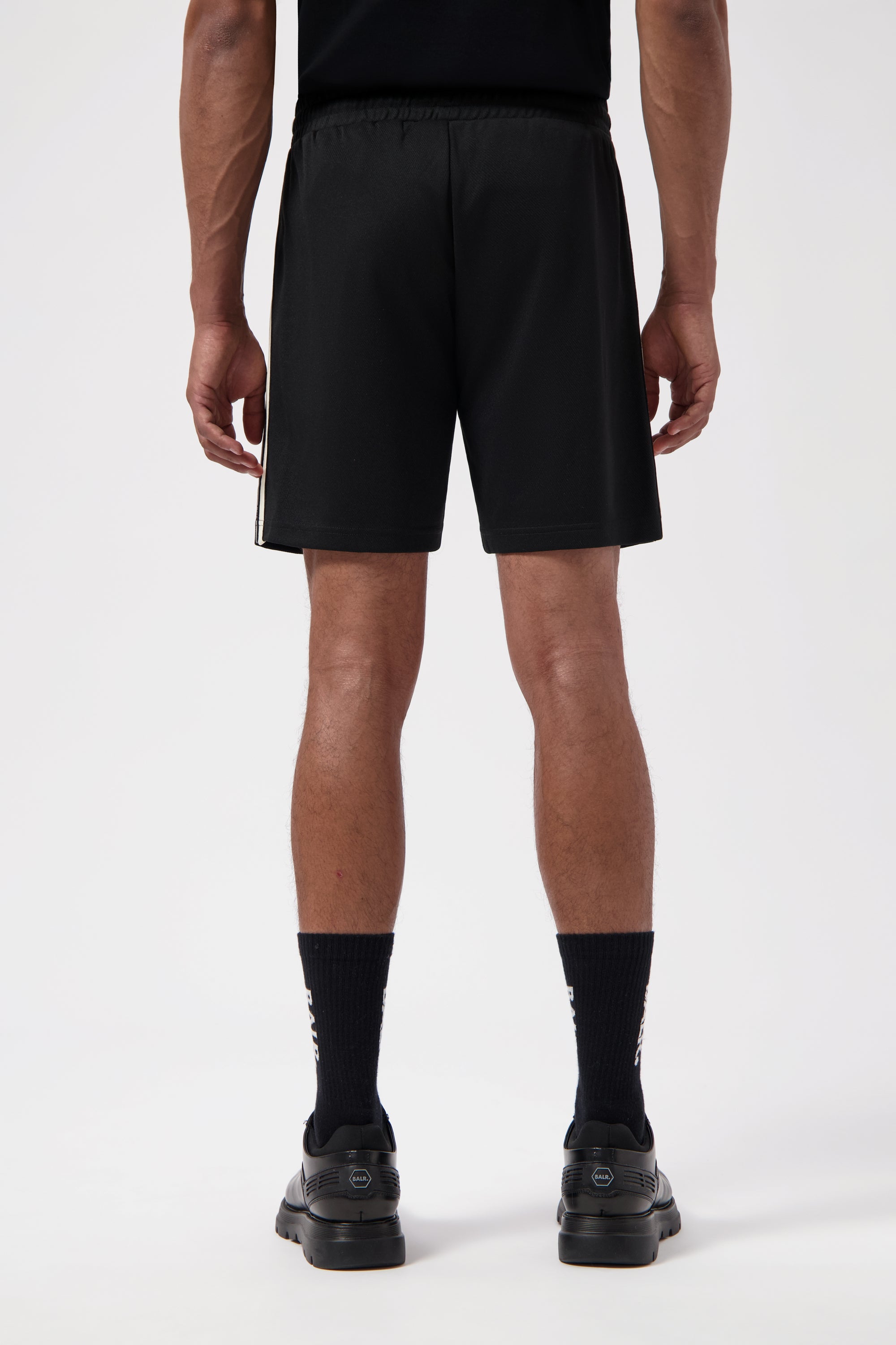 Tape Shorts Jet Black