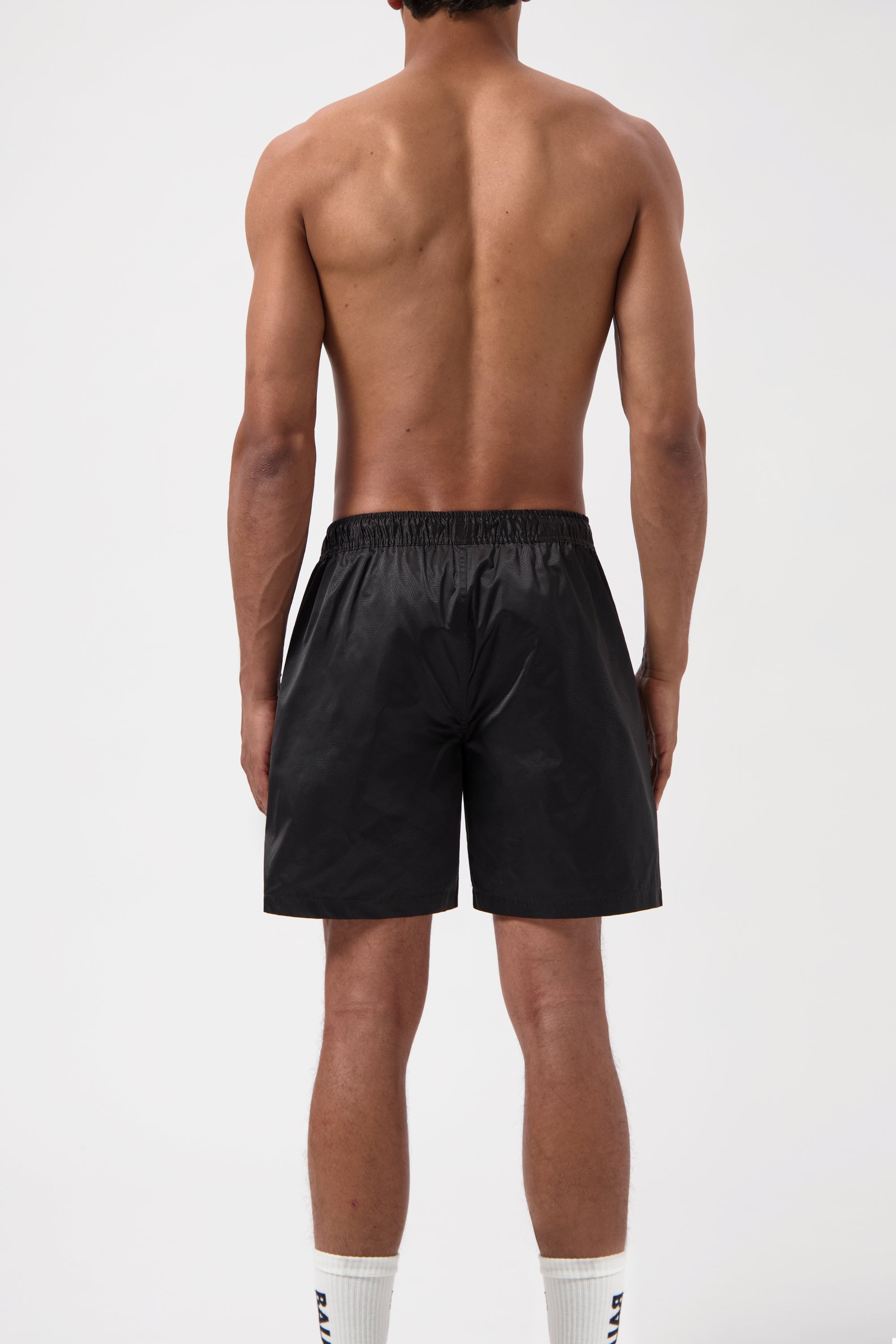 Monogram Swimshorts Jet Black