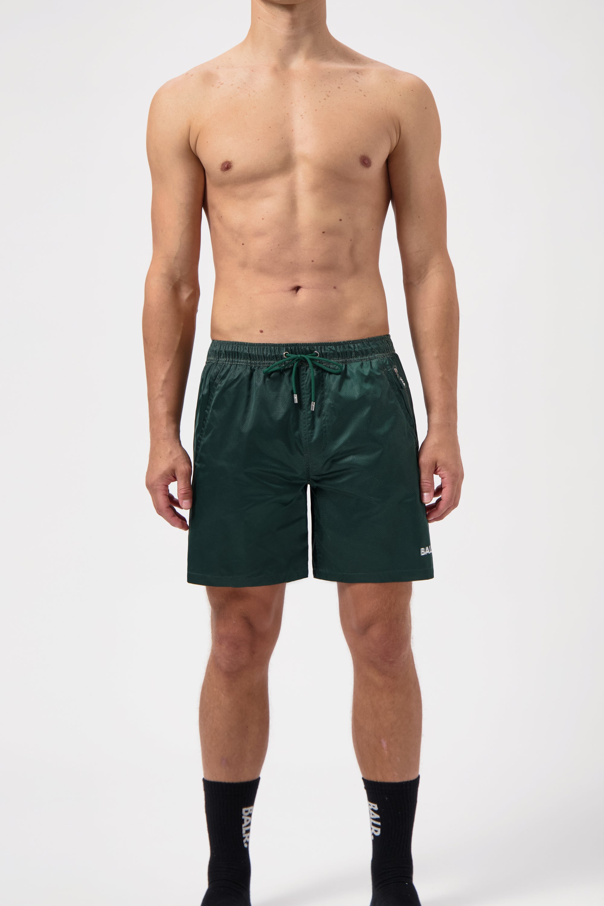 Monogram Swimshorts Botanical Green