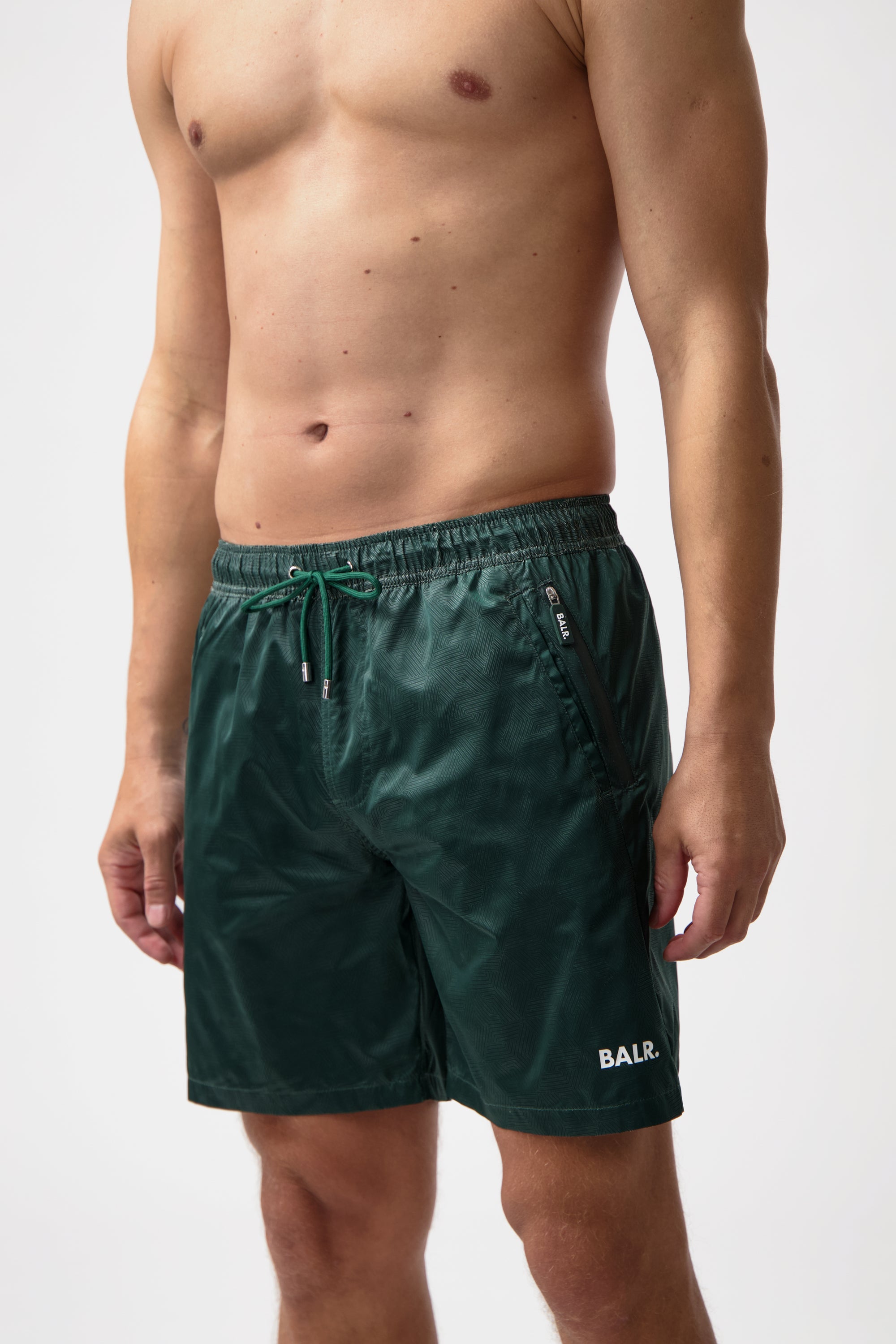 Monogram Swimshorts Verde botánico