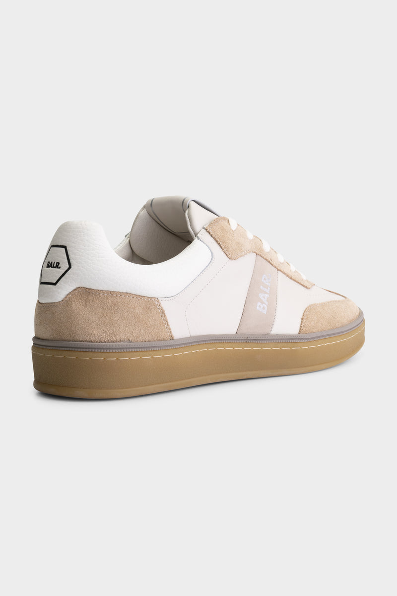 London Classic Sneaker Rabat Weiß/Sand