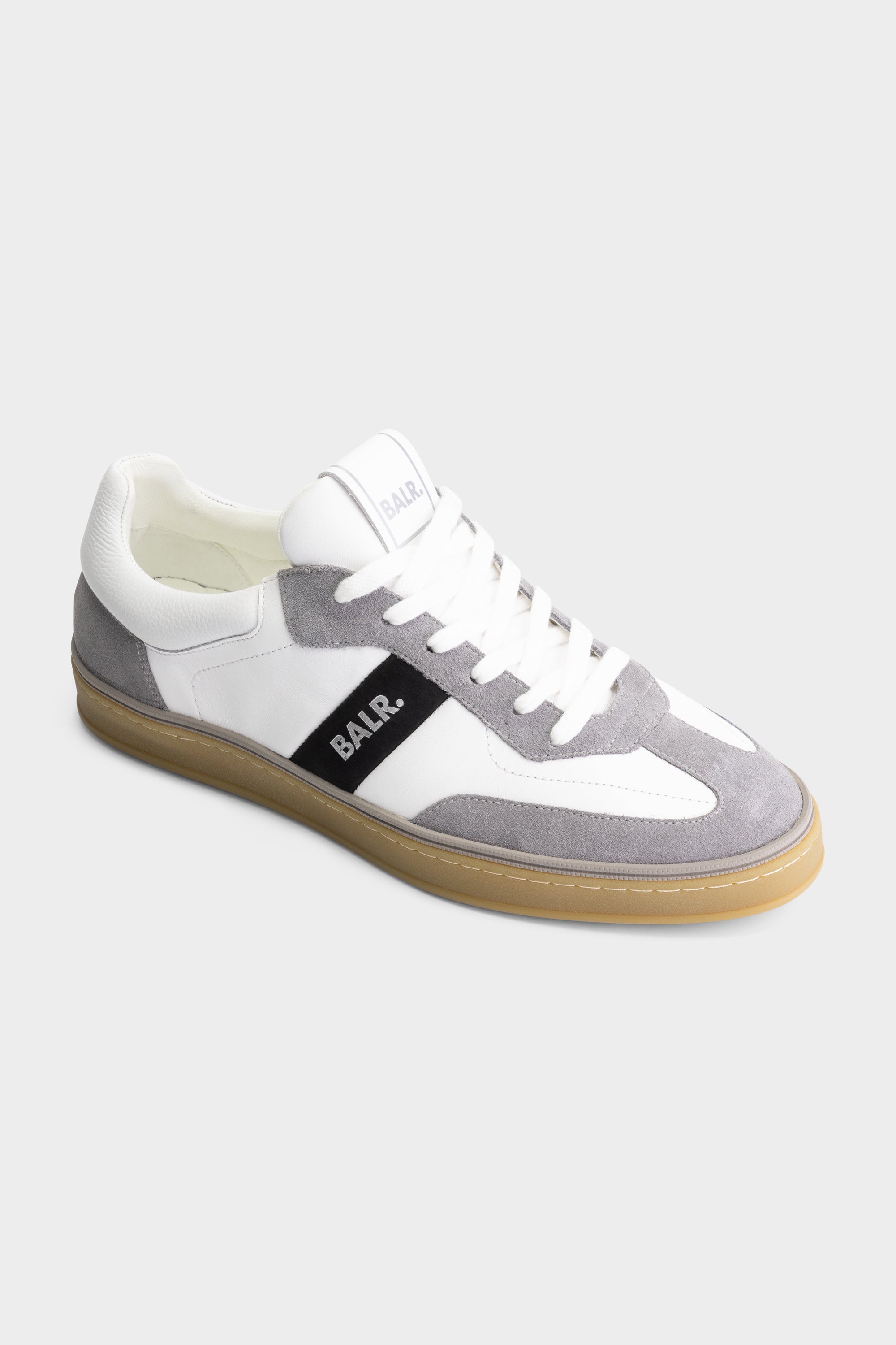 Londres Classic Zapatilla de zapatilla blanca/lt gris