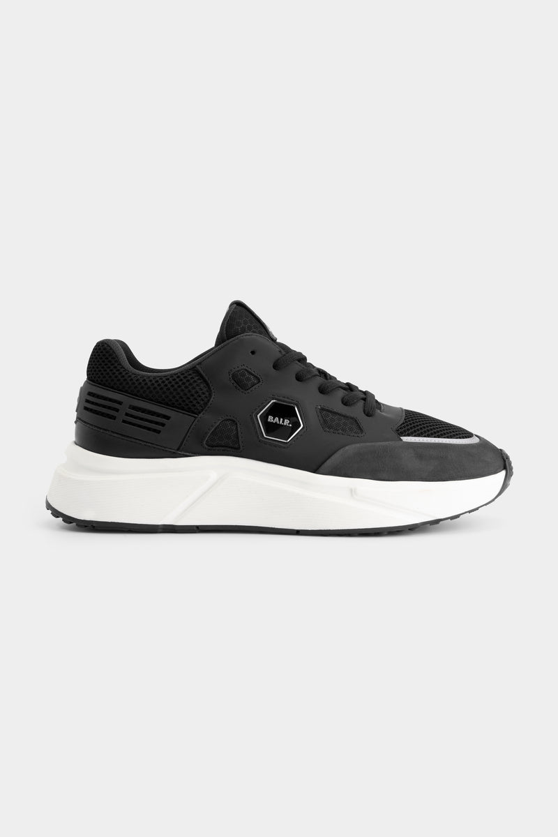 Hexline Mesh Runner Black