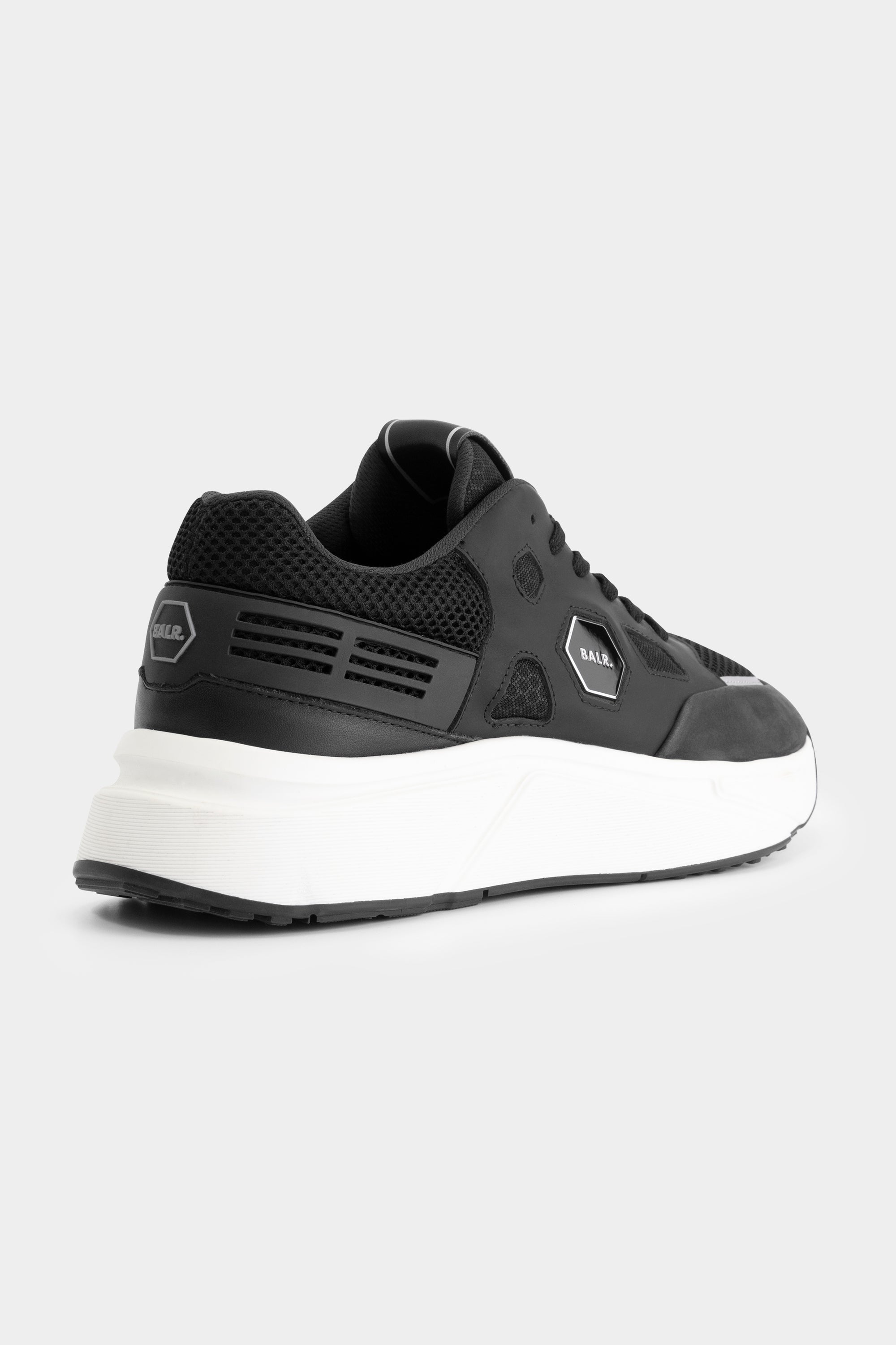 Hexline Mesh Runner Black