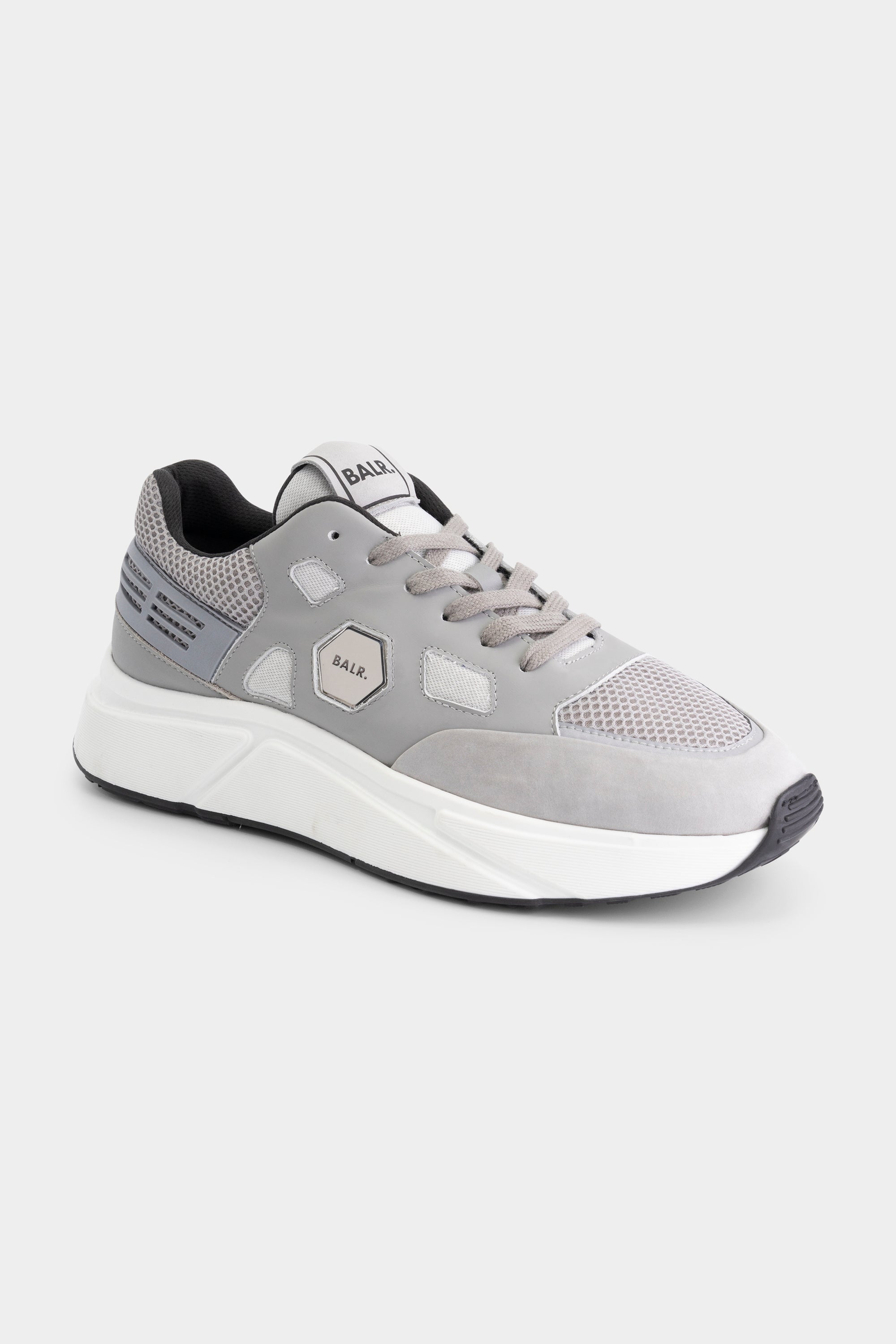 Hexline Mesh Runner Lt Grey