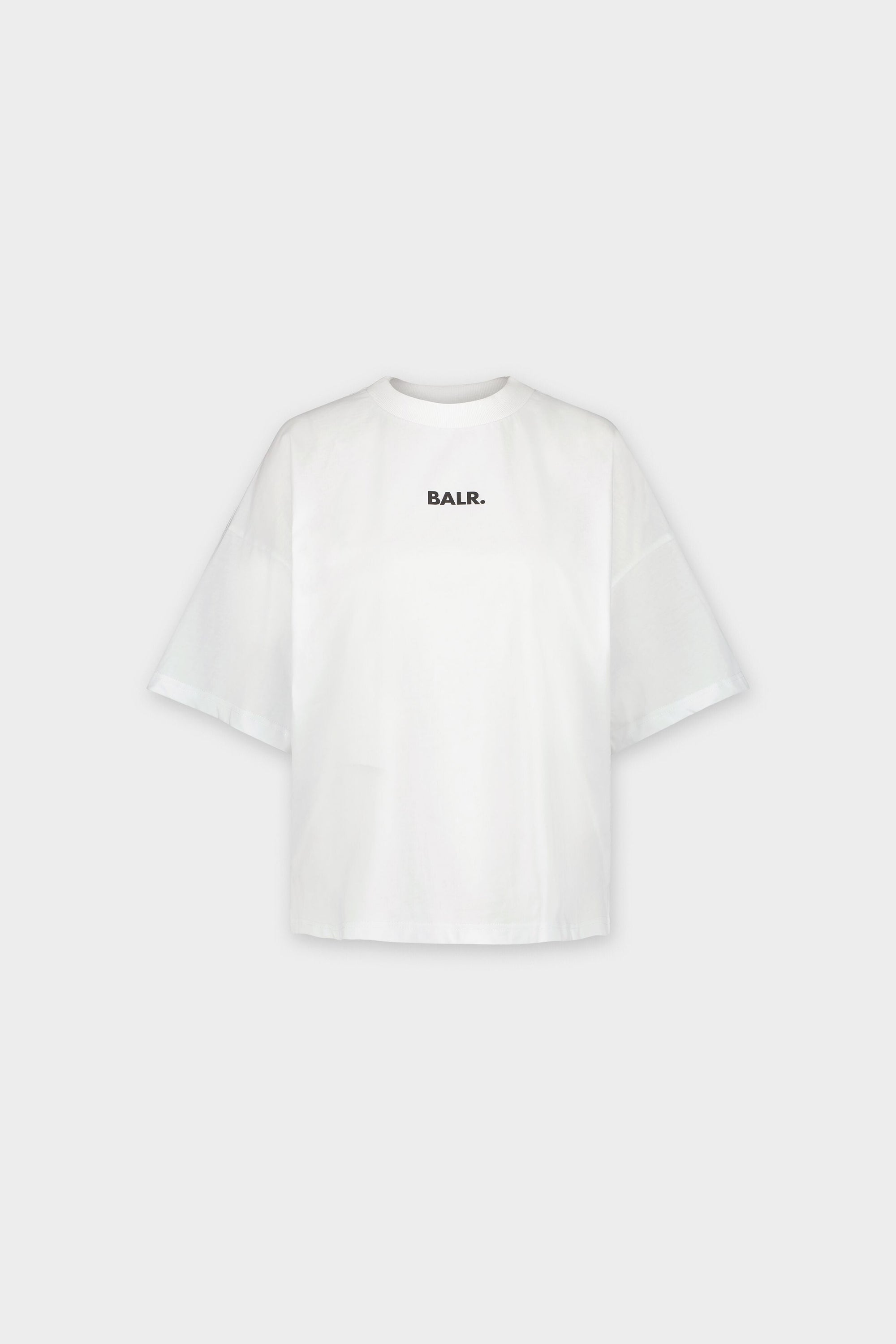 Small Brand Wide Tee Bright White