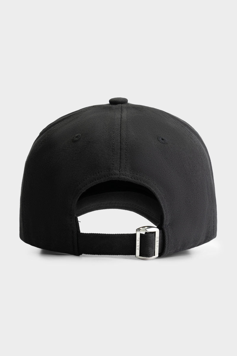 The Club Cotton Cap Jet Black