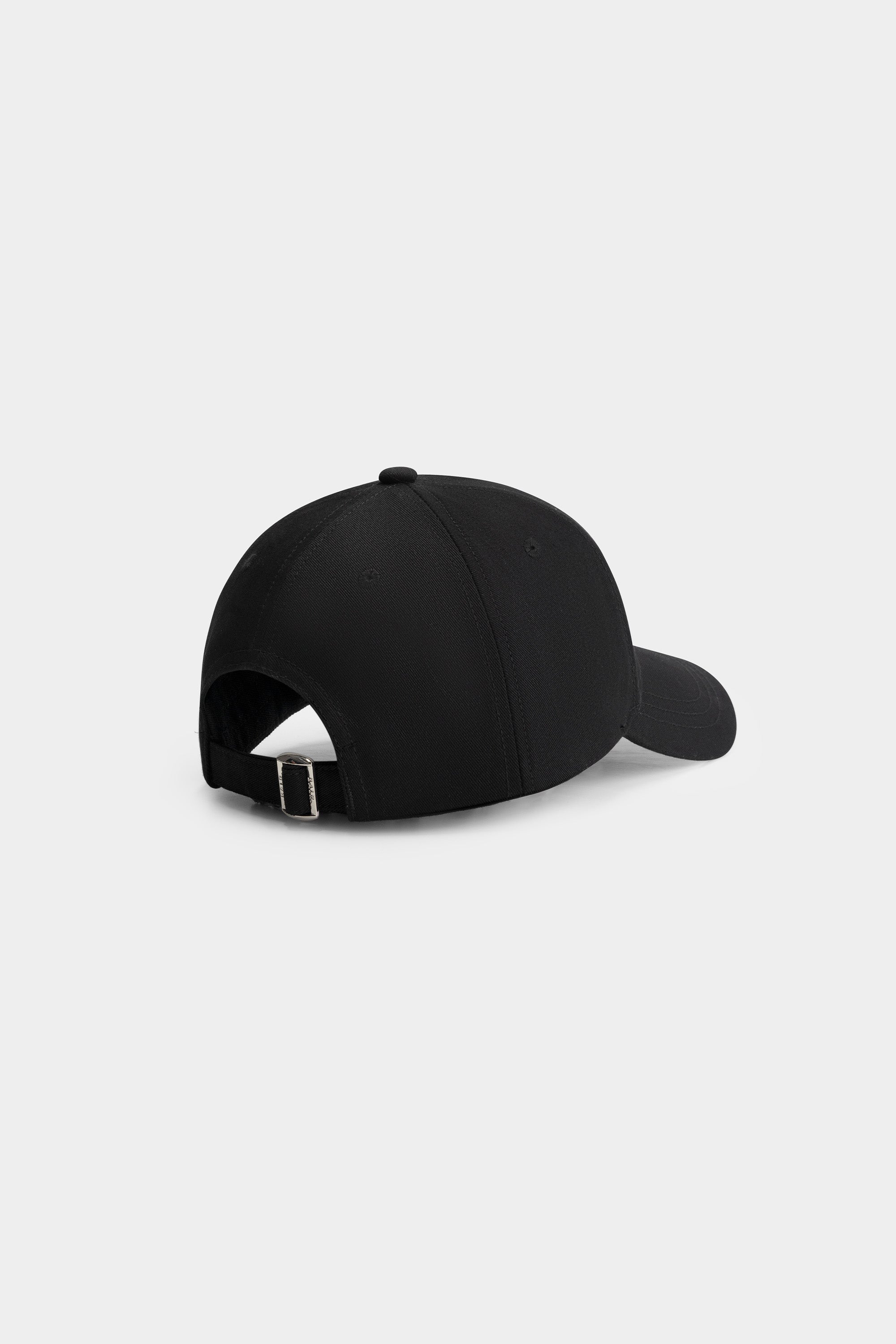 BALR. X FIVE Gorra de algodón de bordado Jet Black