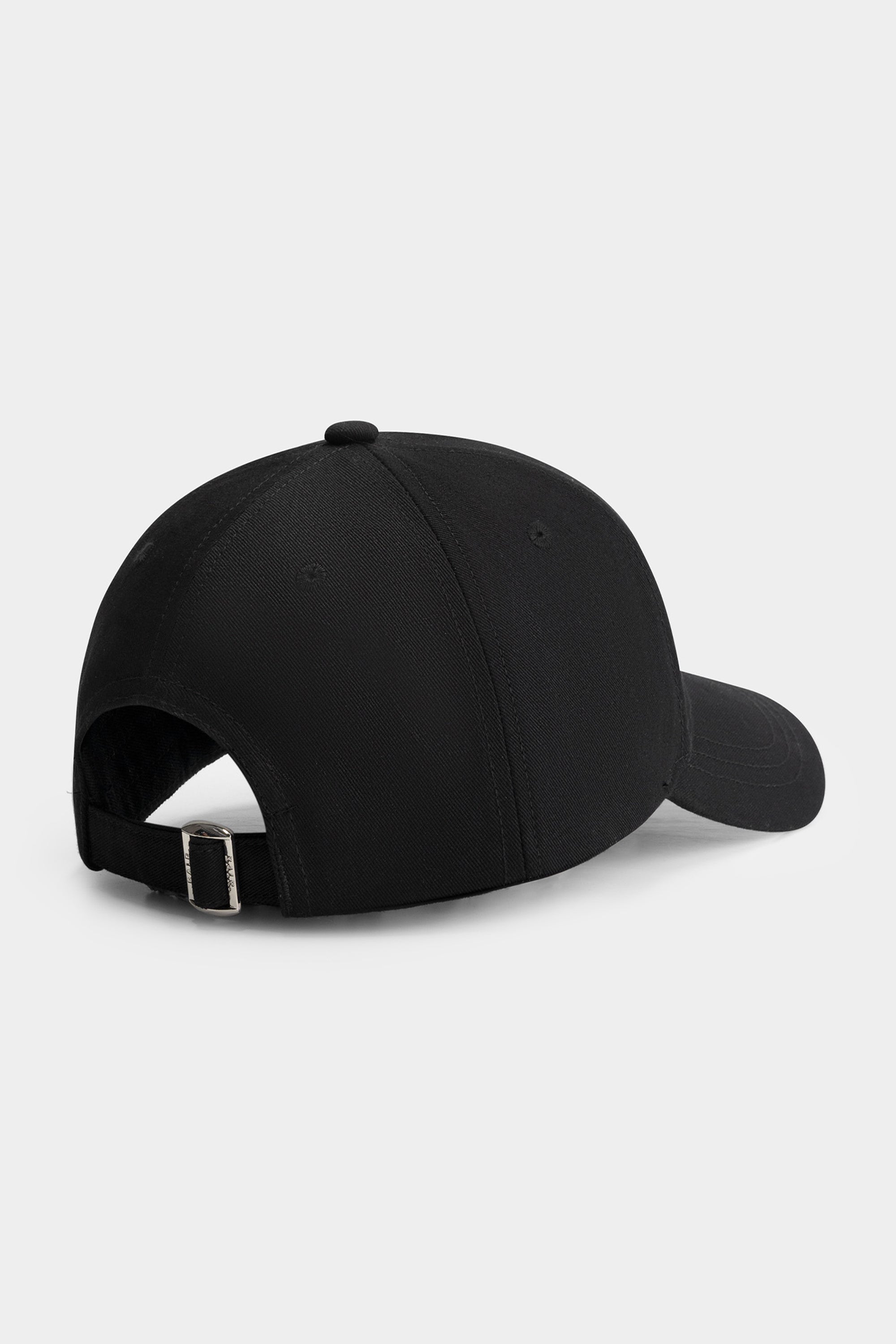 BALR. X FIVE Gorra de algodón de bordado Jet Black