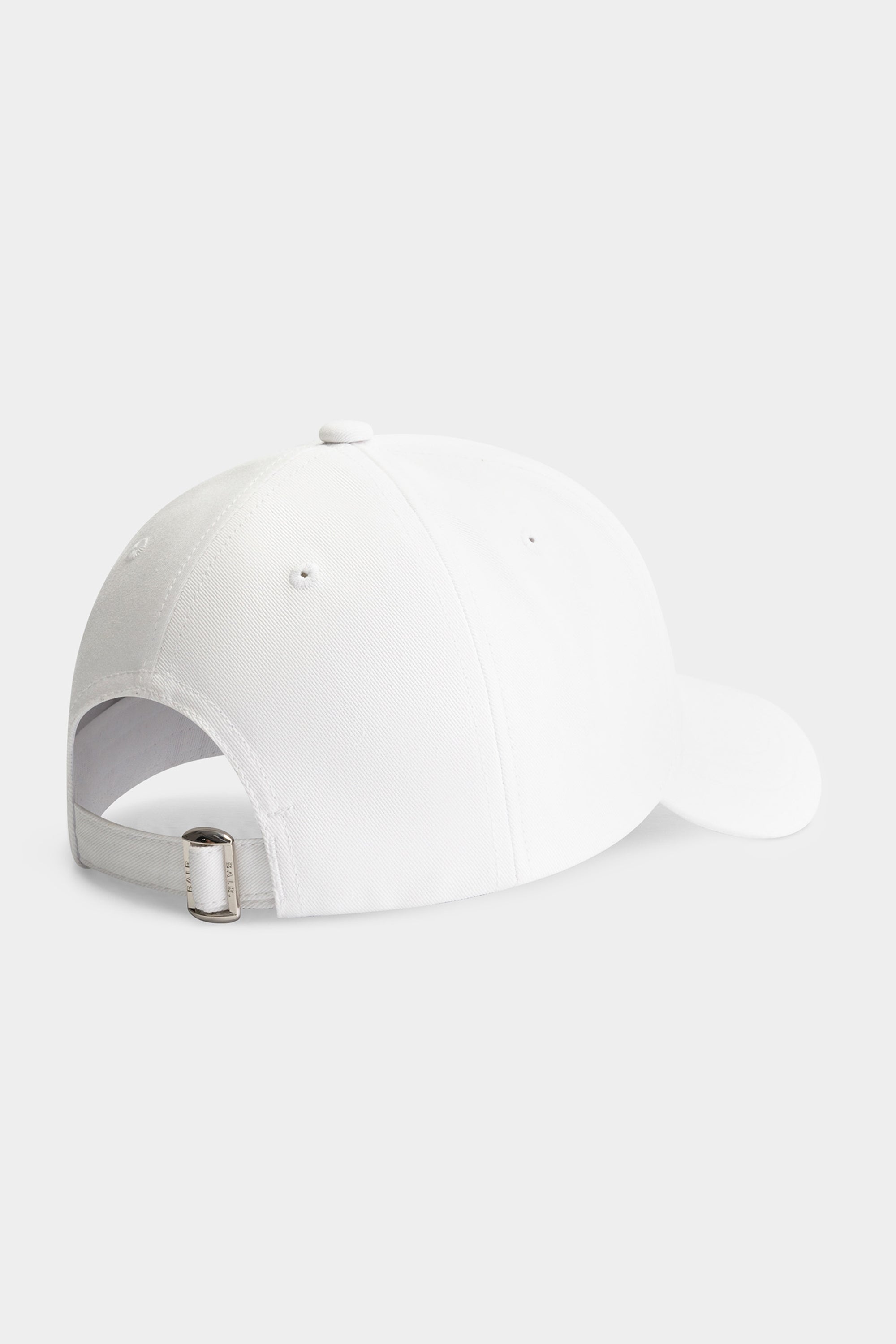 BALR. X FIVE Bull algodón gorra blanca brillante