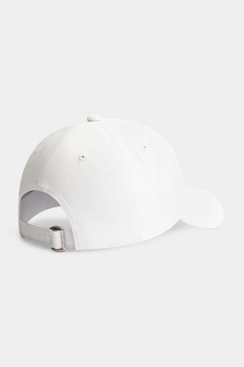 BALR. x FIVE Embro Cotton Cap Bright White