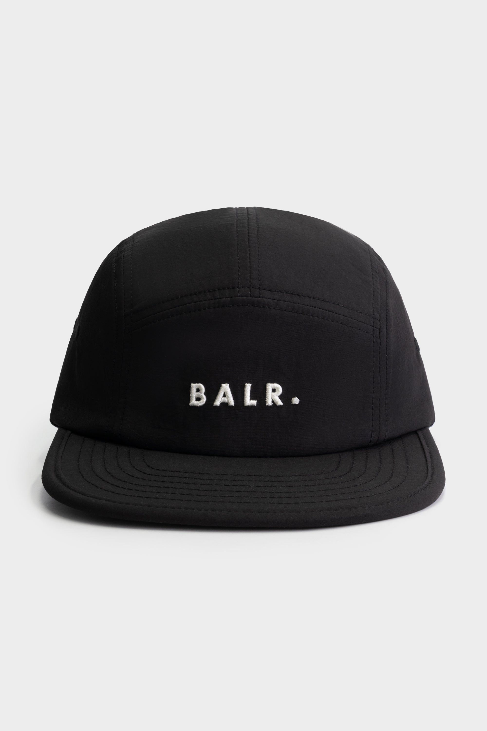 Logo 5-Panel Cap Jet Black