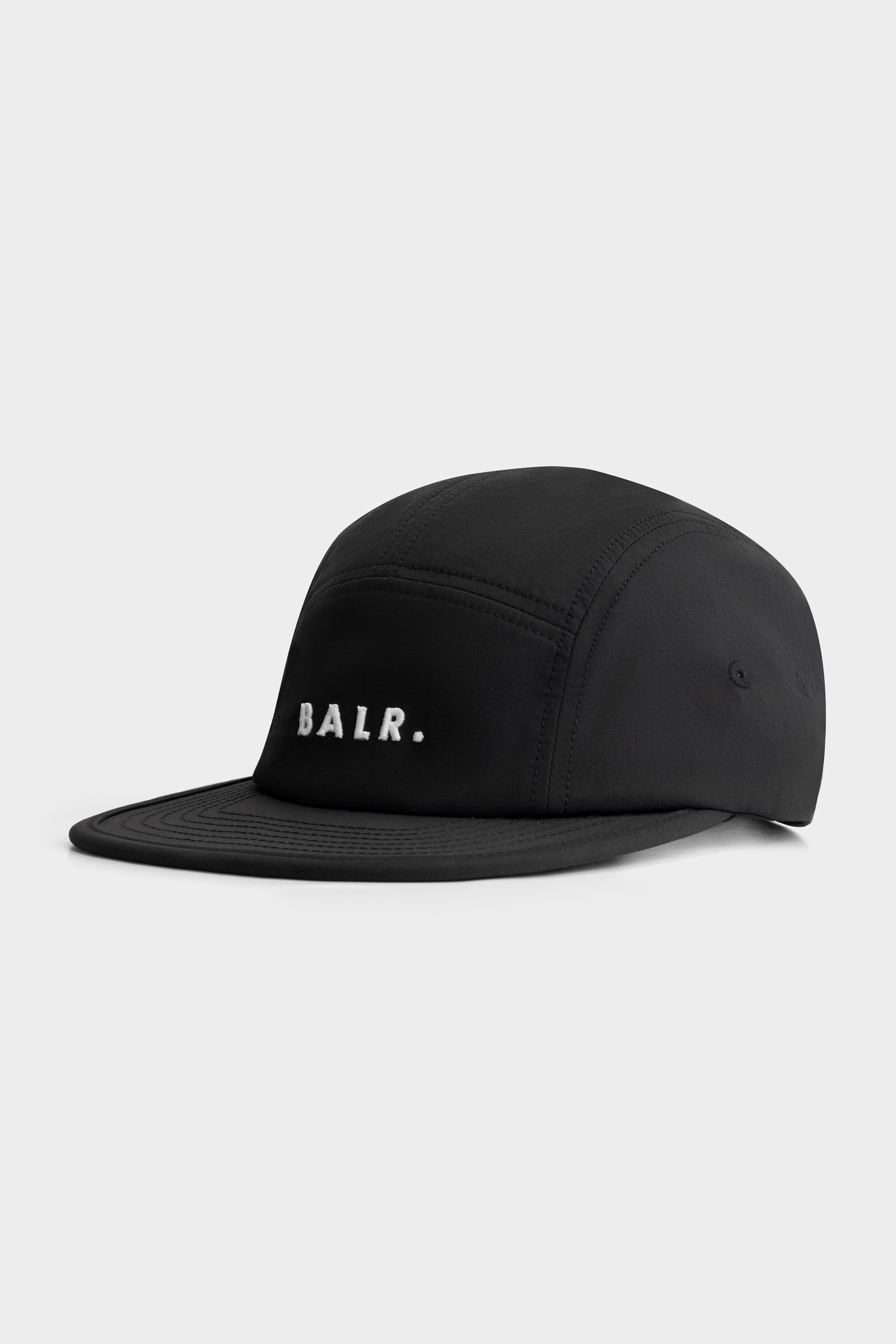 Logo 5-Panel Cap Jet Black