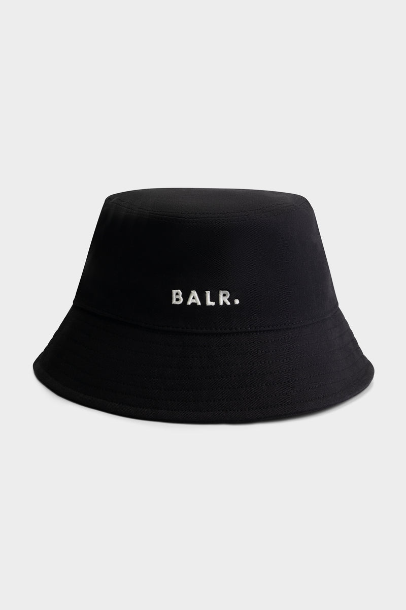 Logo Bucket Hat Jet Black