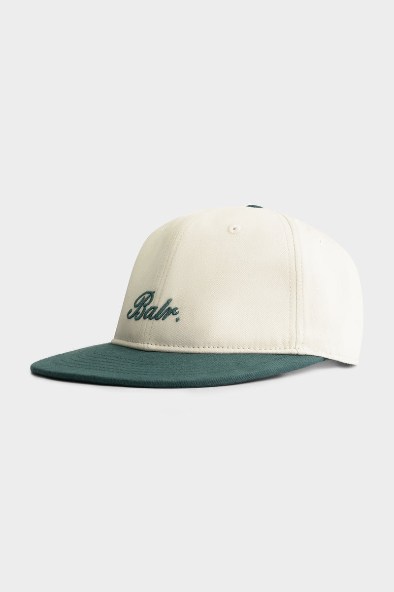 Identity Baseball Cap Light Beige/Botanical Green