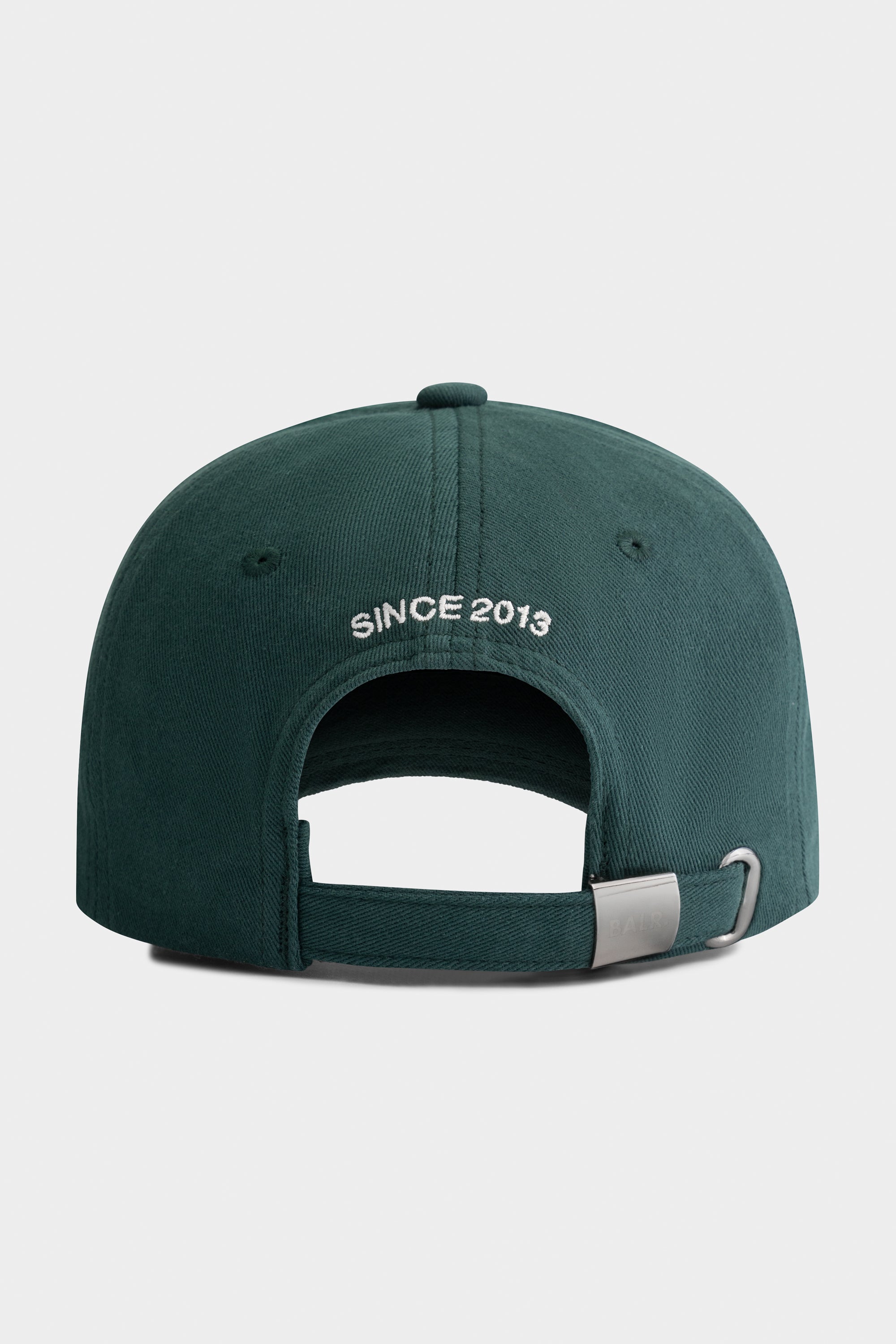 Logotipo papá gorra verde botánico