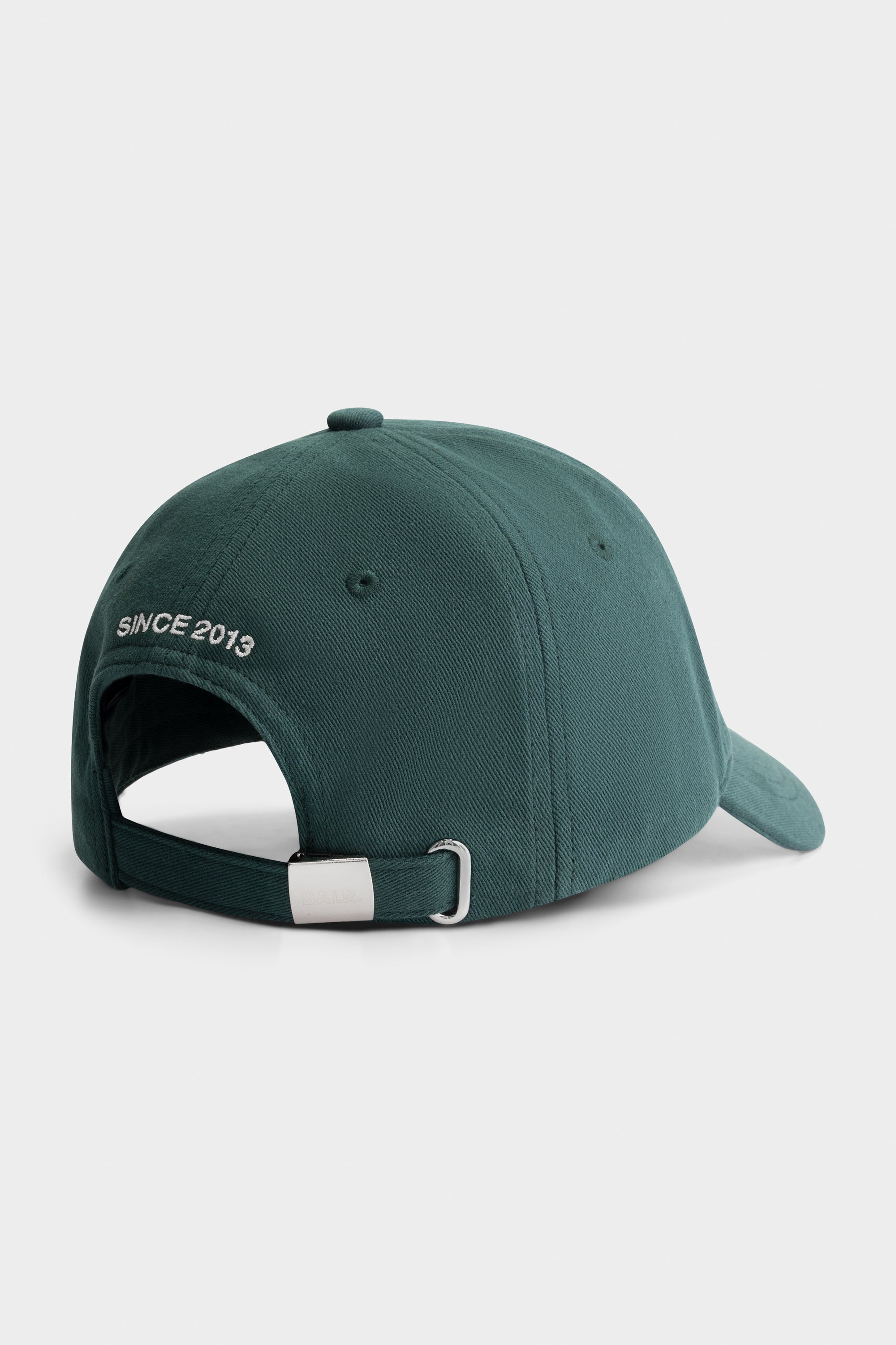 Logotipo papá gorra verde botánico