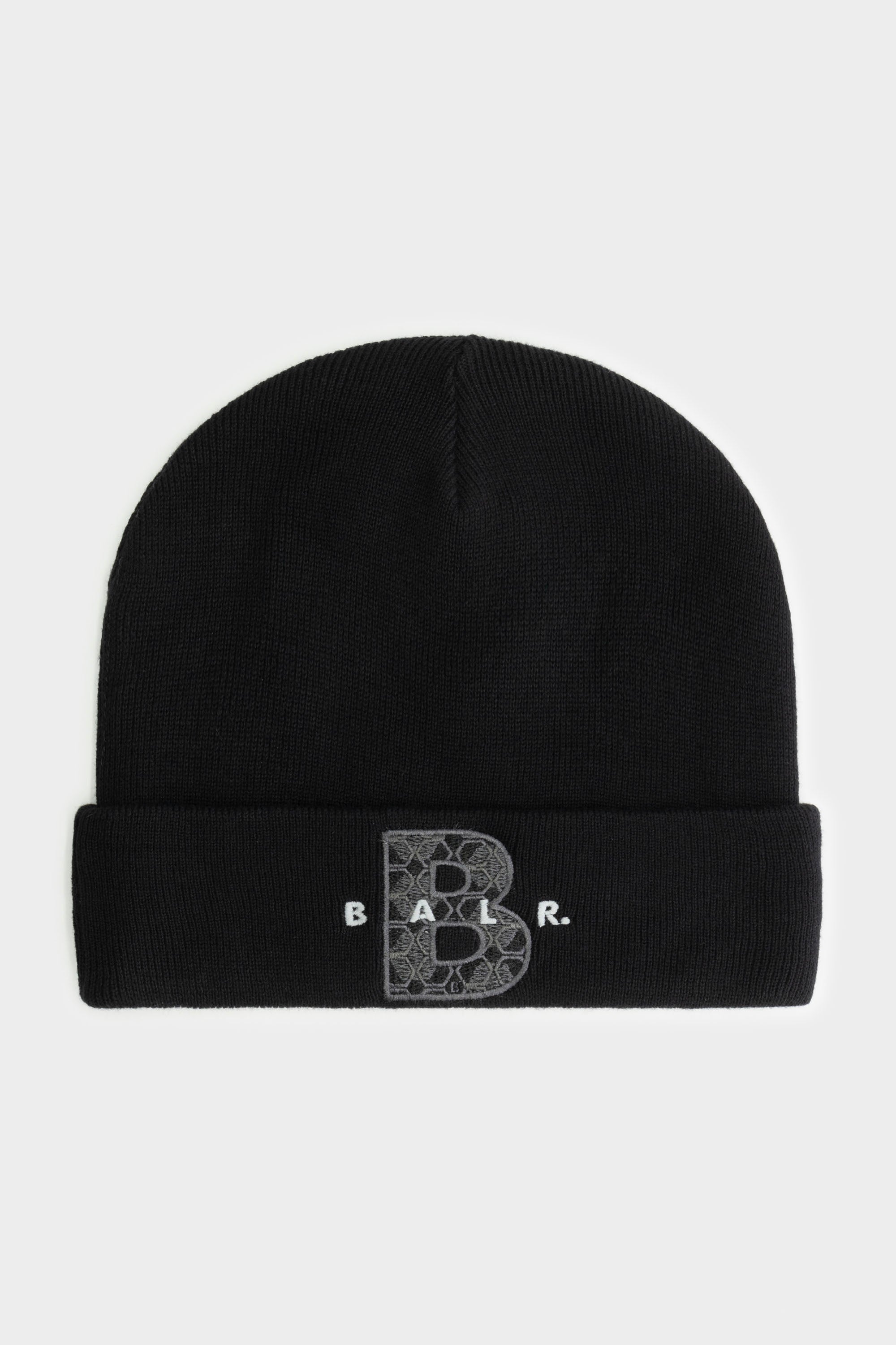 BALR. Monogram Gorro Jet Black