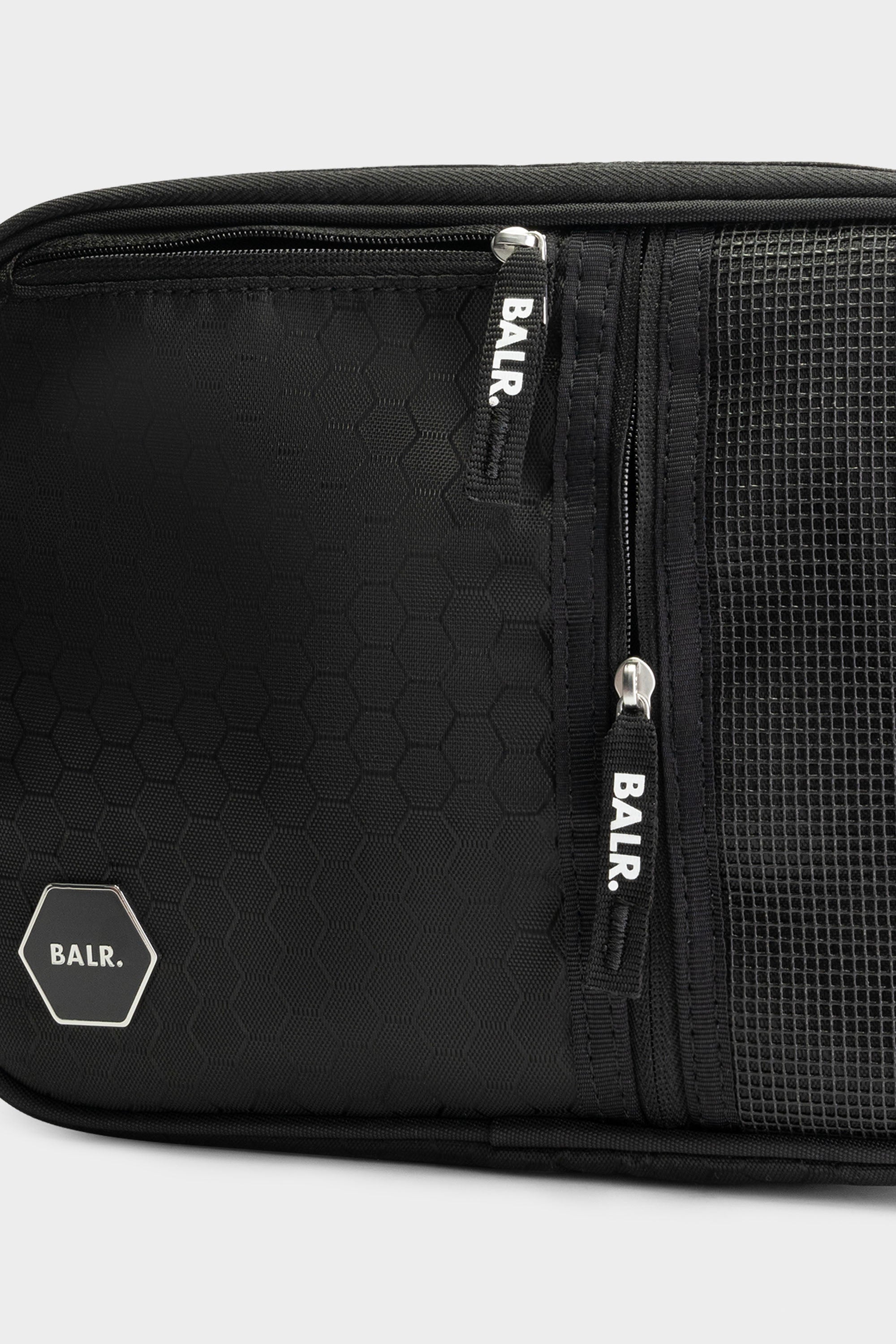 BALR. Hexagon Bolso de hombro Jet Black