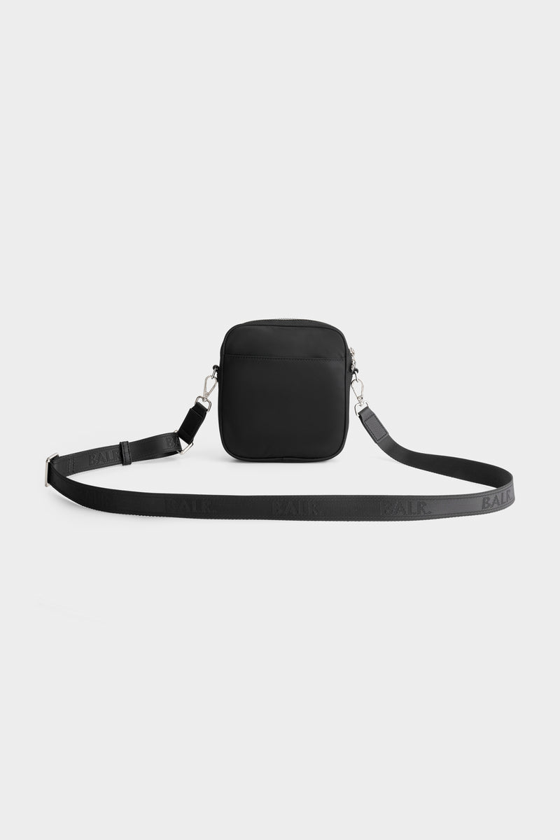 BALR. Classic Messenger Bag Jet Black