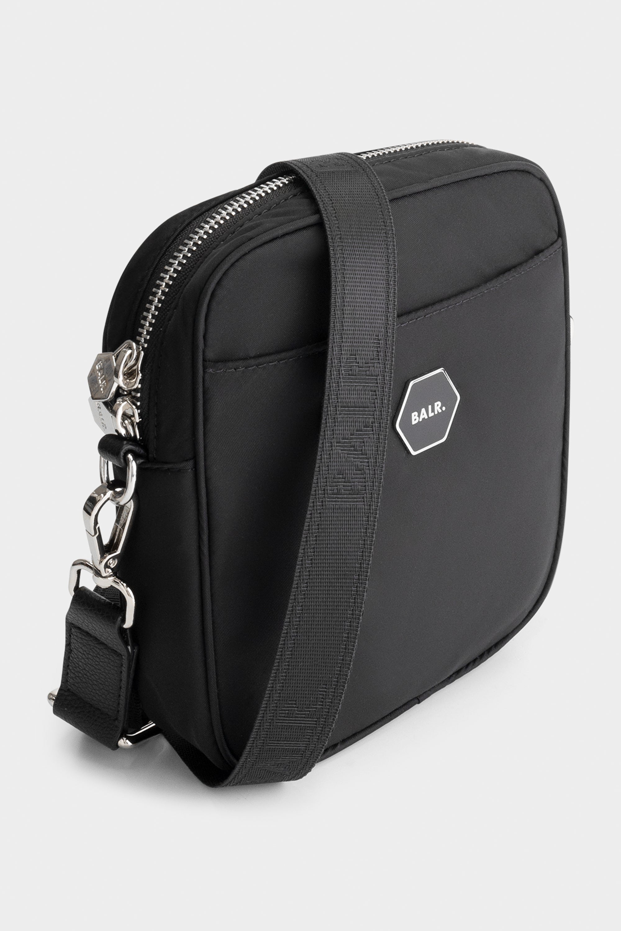 BALR. Classic Messenger Bag Jet Black