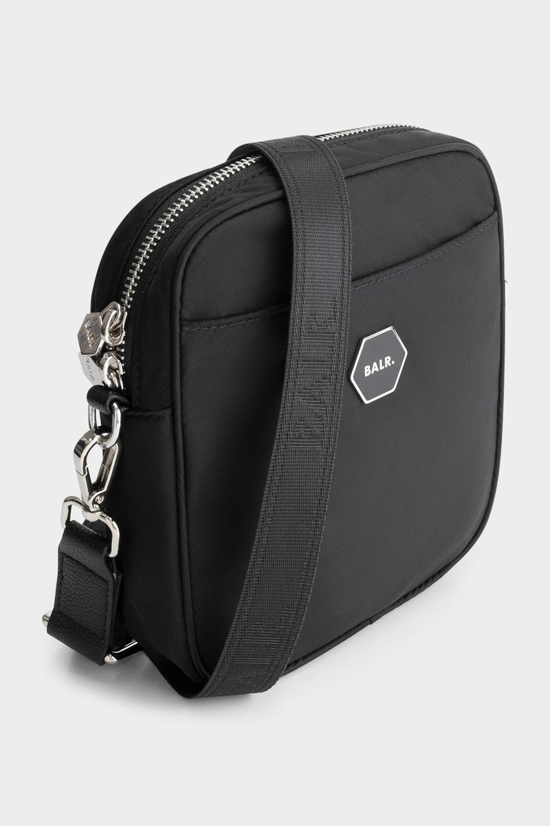 BALR. Classic Bolsa de mensajero Jet Black