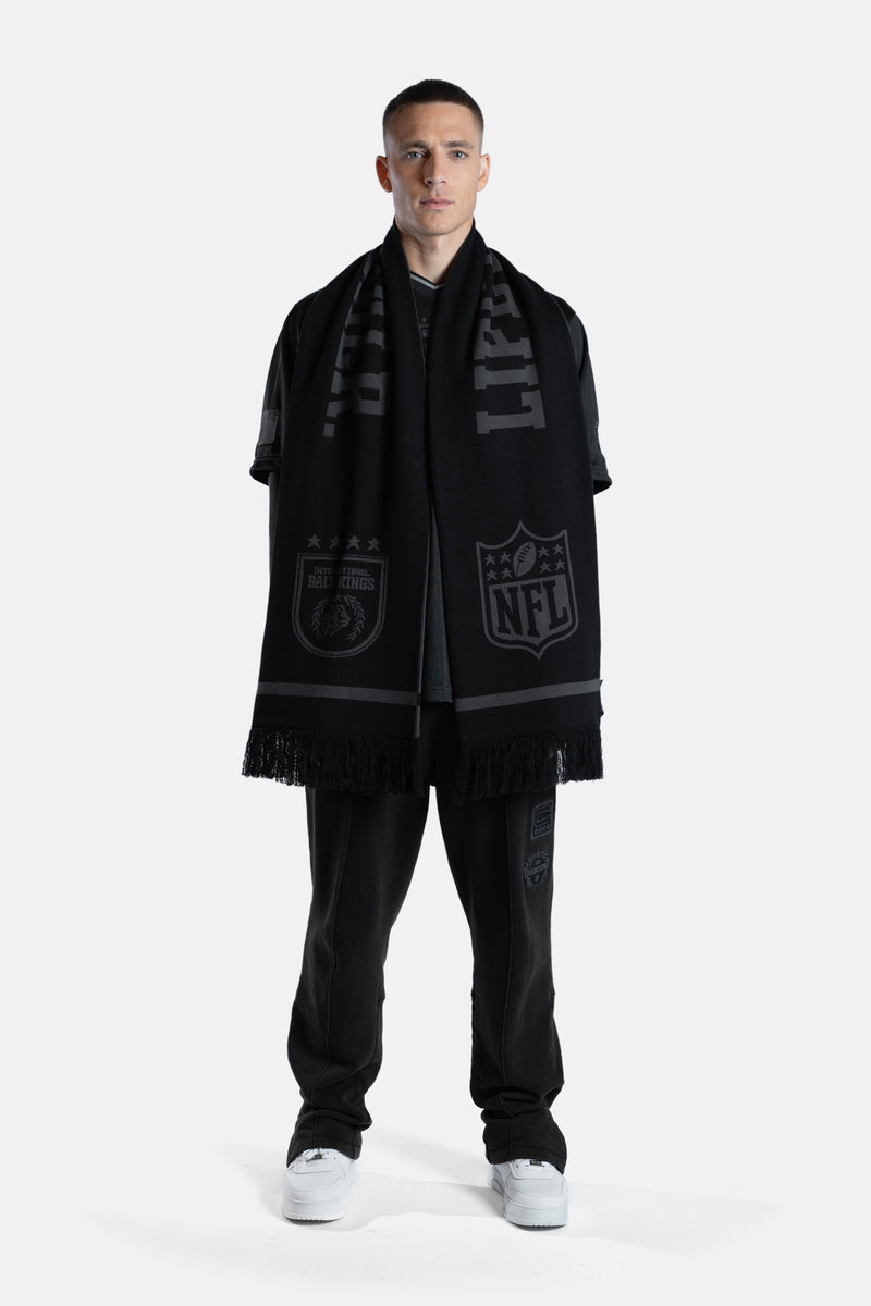 NFL x BALR. Scarf Jet Black