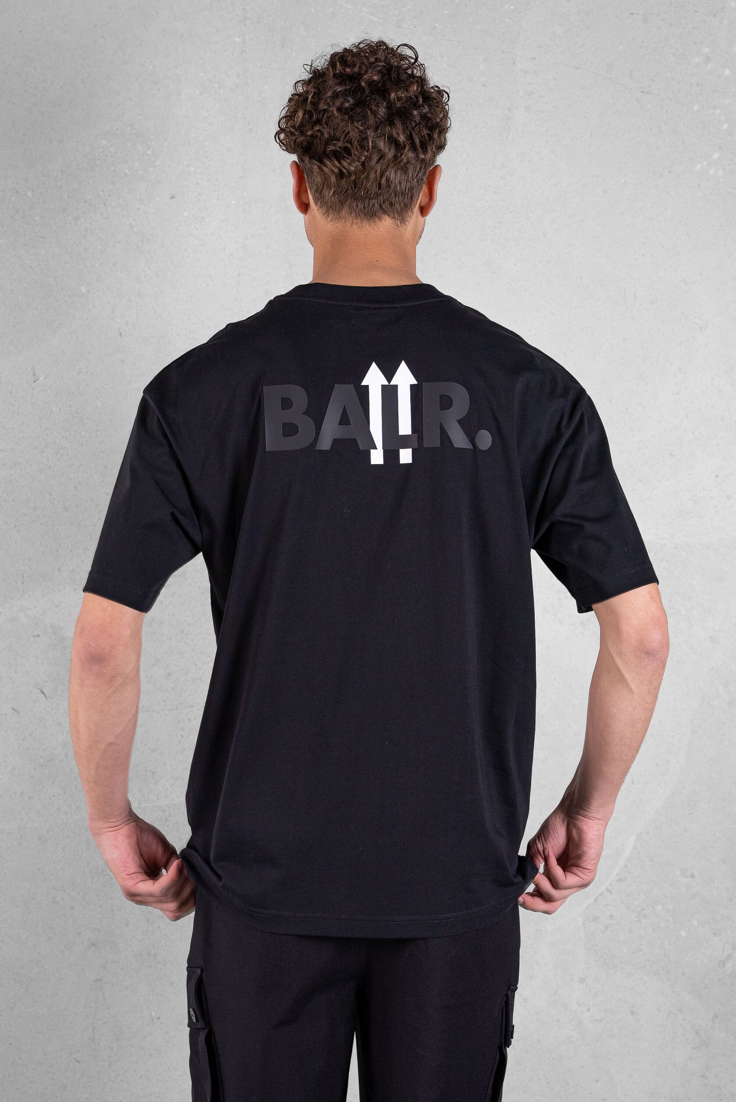 Joey Box Double Arrow T-Shirt Jet Black – BALR.