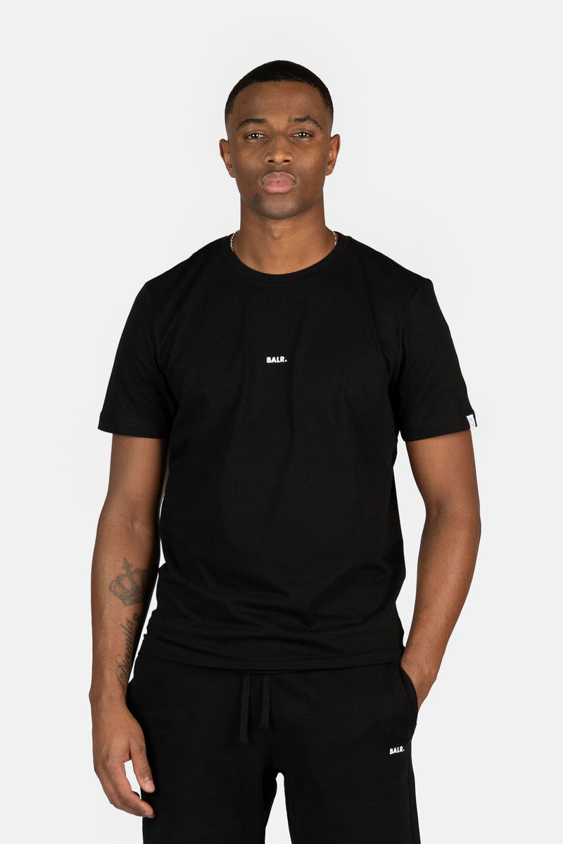 Brand Regular Fit T-shirt Jet Black