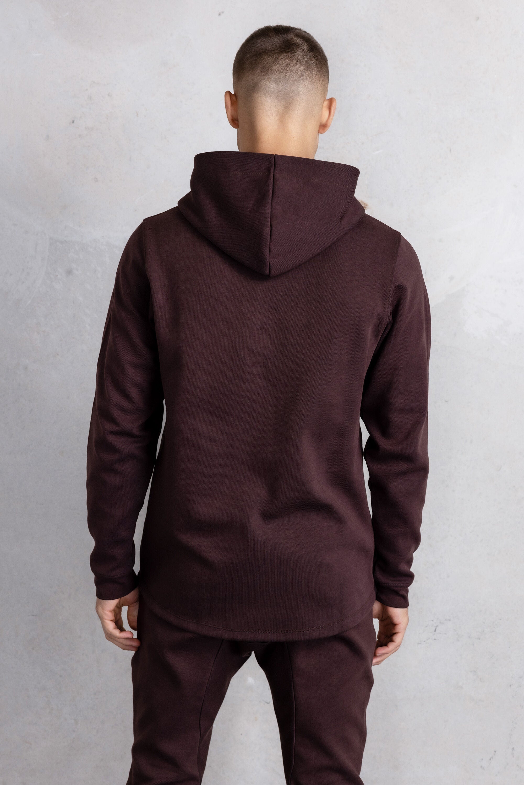 Q-Series Straight Classic Hoodie Java