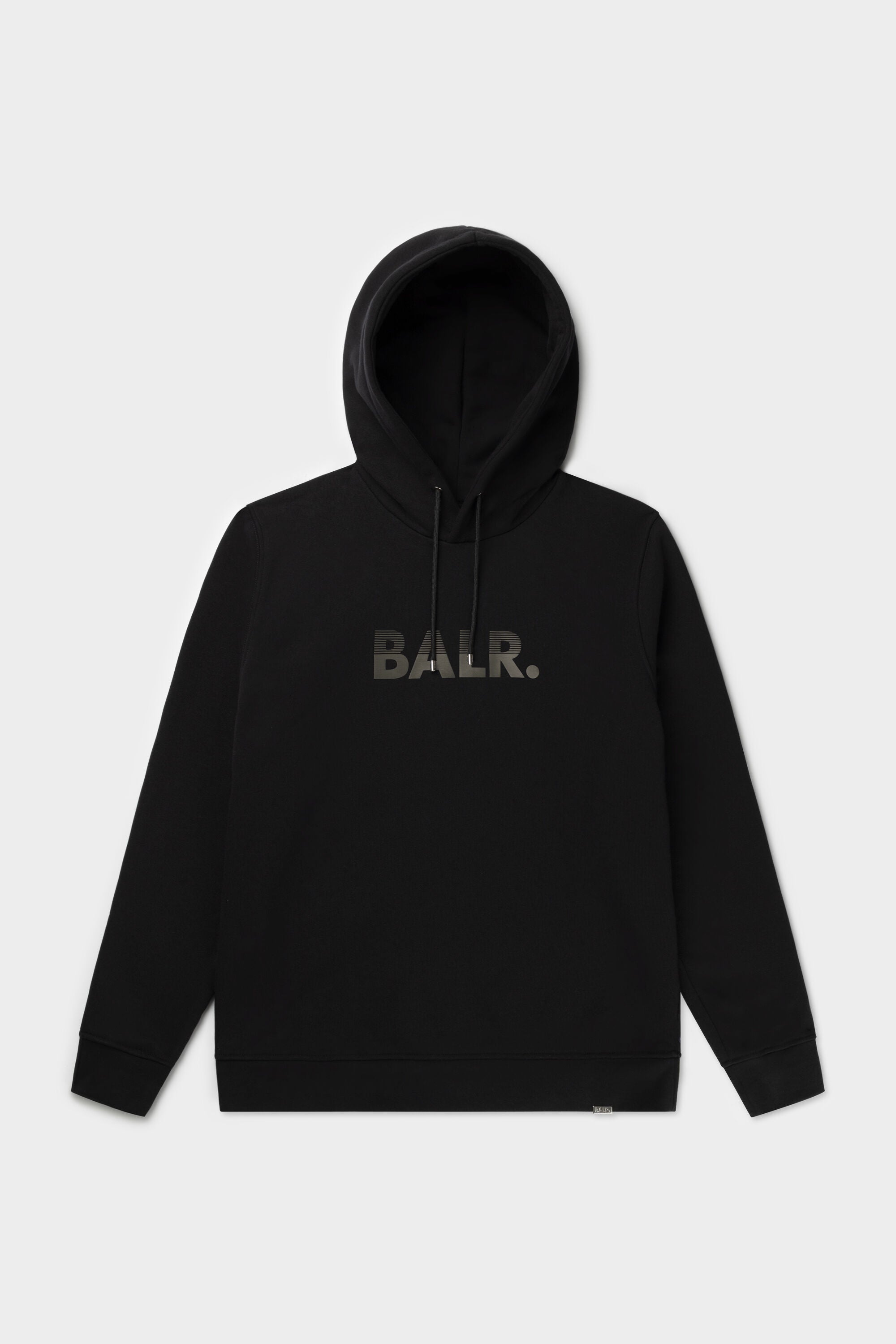 Olaf Straight Halb Track Hoodie Jet Black