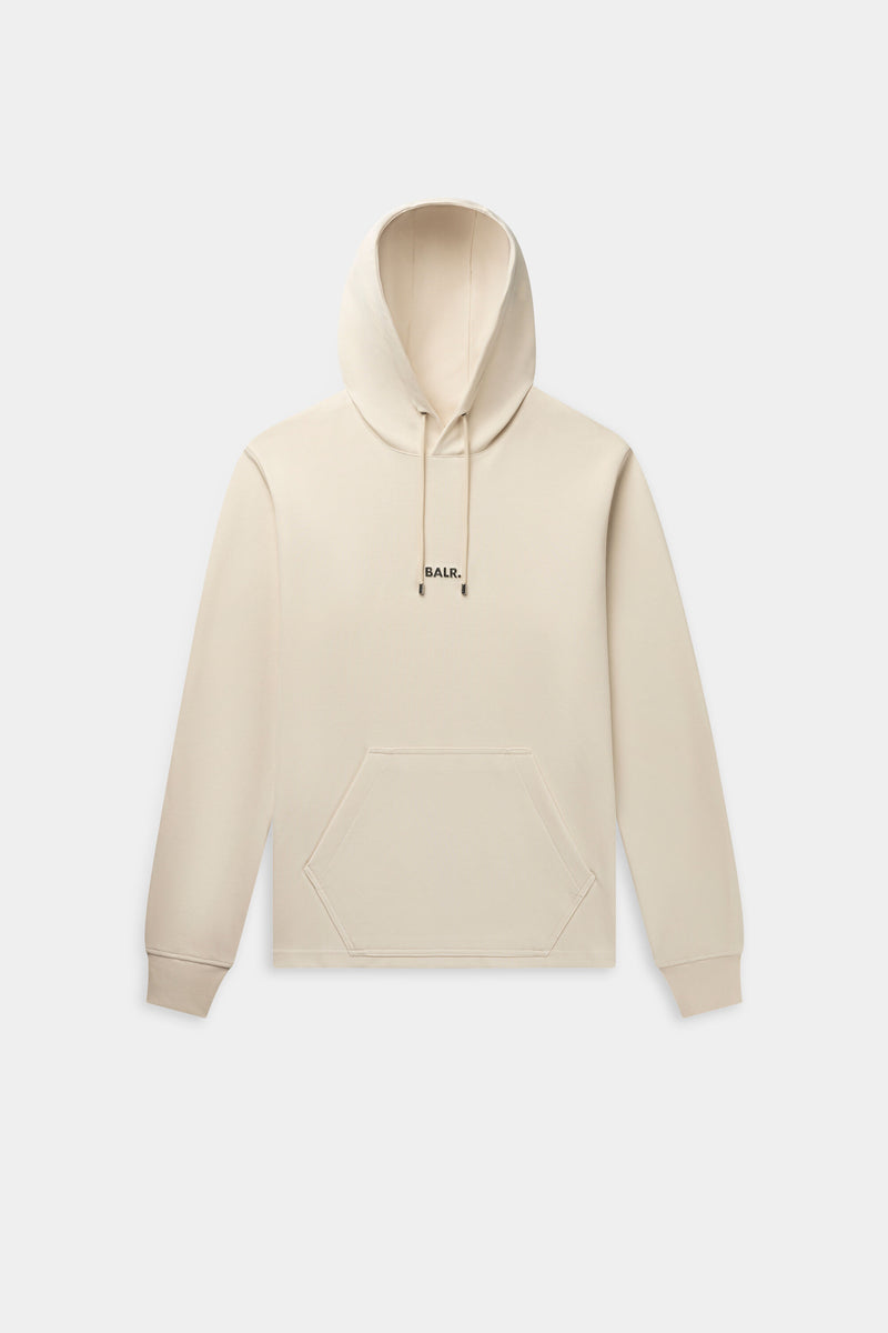 Q-Series Regular Fit Hoodie White Swan