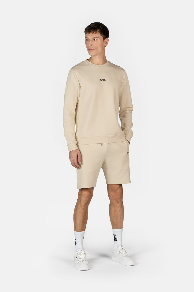 Q-Series Regular Fit Crewneck White Swan