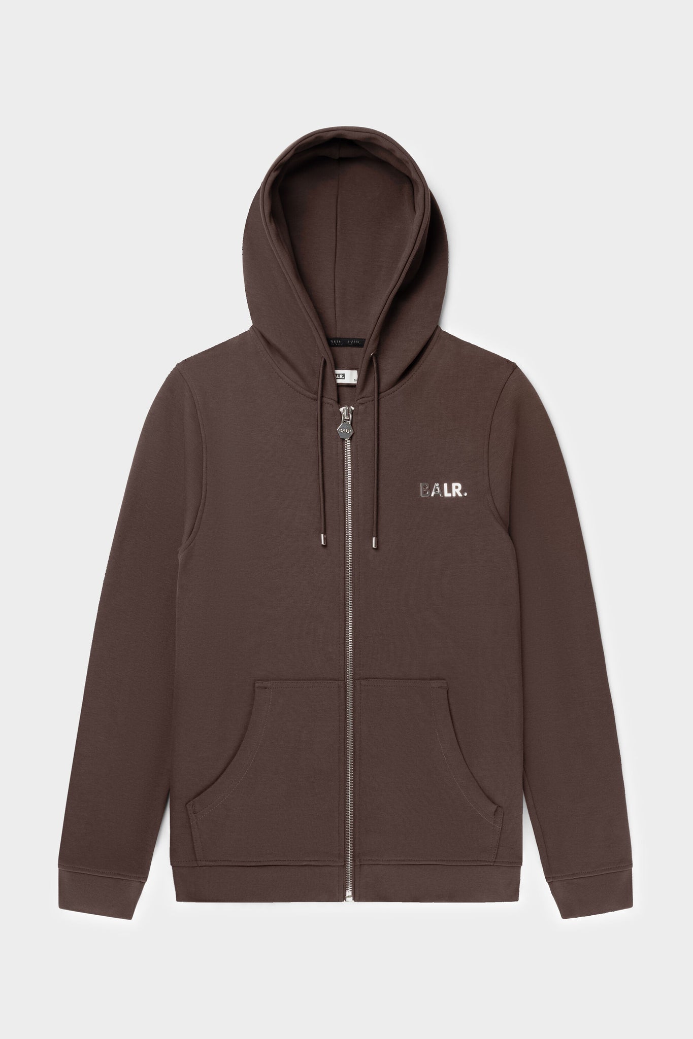 Q-Series Straight Zip Thru Hoodie Renewed Java