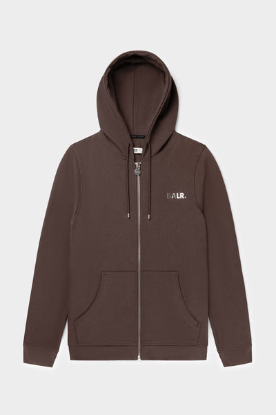 Q-Series Straight Zip Thru Hoodie Renewed Java – BALR.