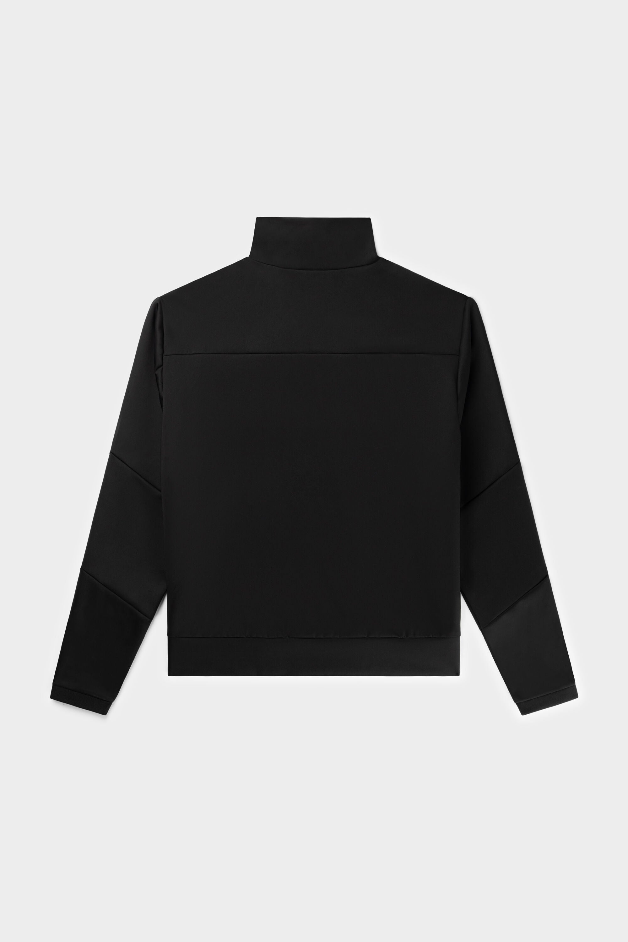 Louis Slim Tech Zip Track Jacket Jet Black