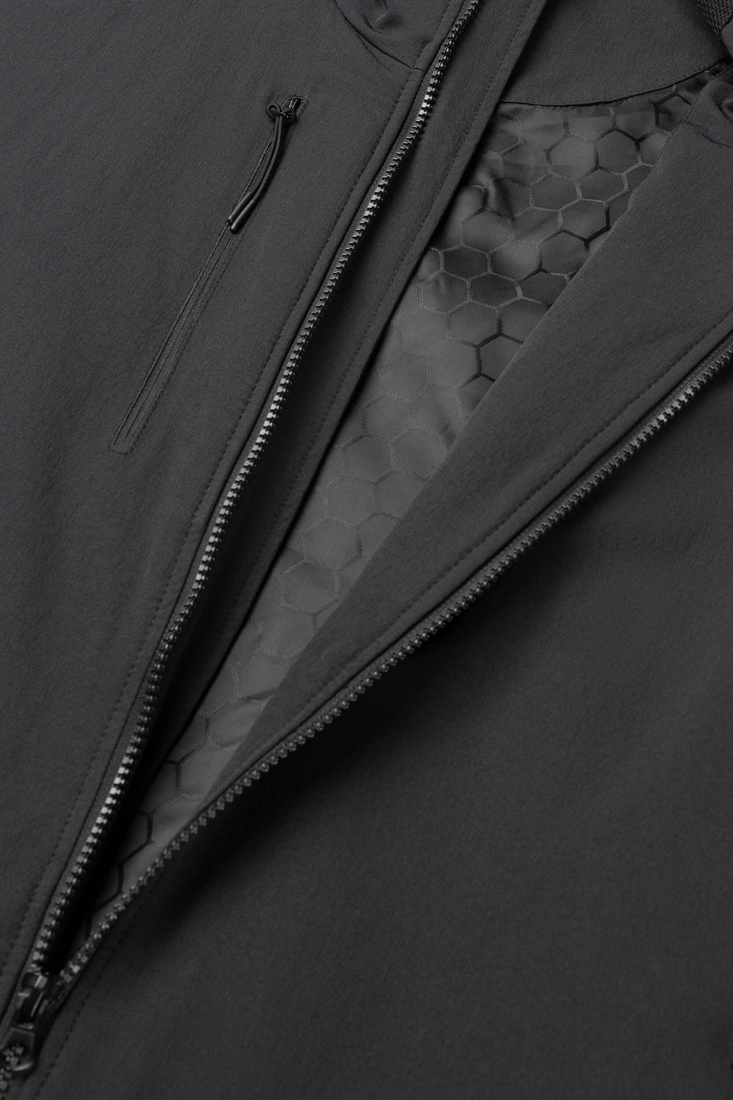 Alec Hooded Windbreaker Jacket Jet Black – BALR.