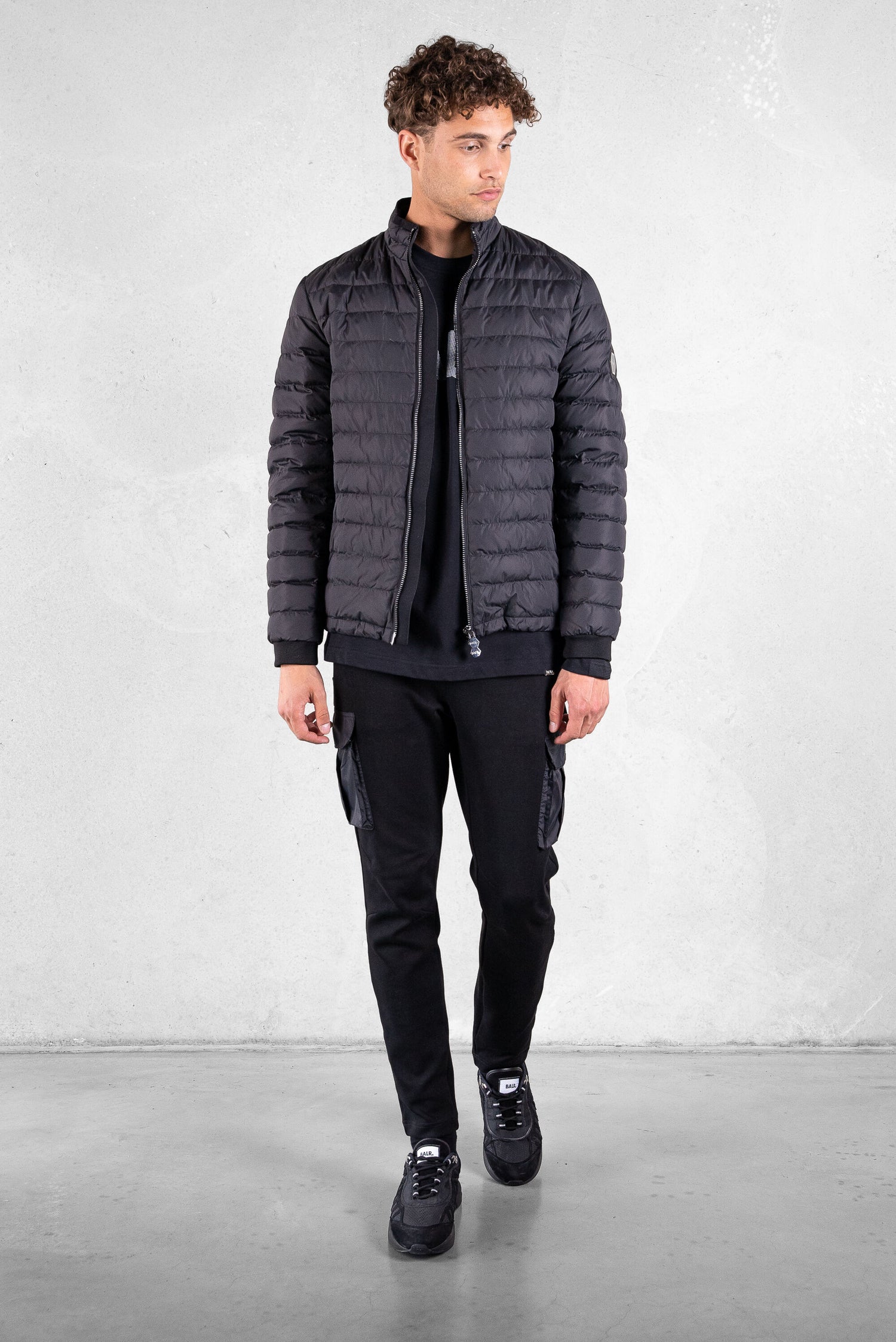 Lincoln Regular Puffer Jacket Jet Black – BALR.