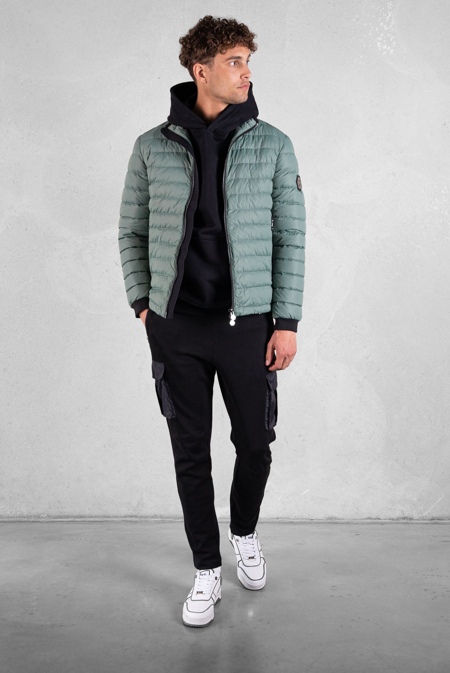 Lincoln Regular Puffer Jacket Dark Forest – BALR.