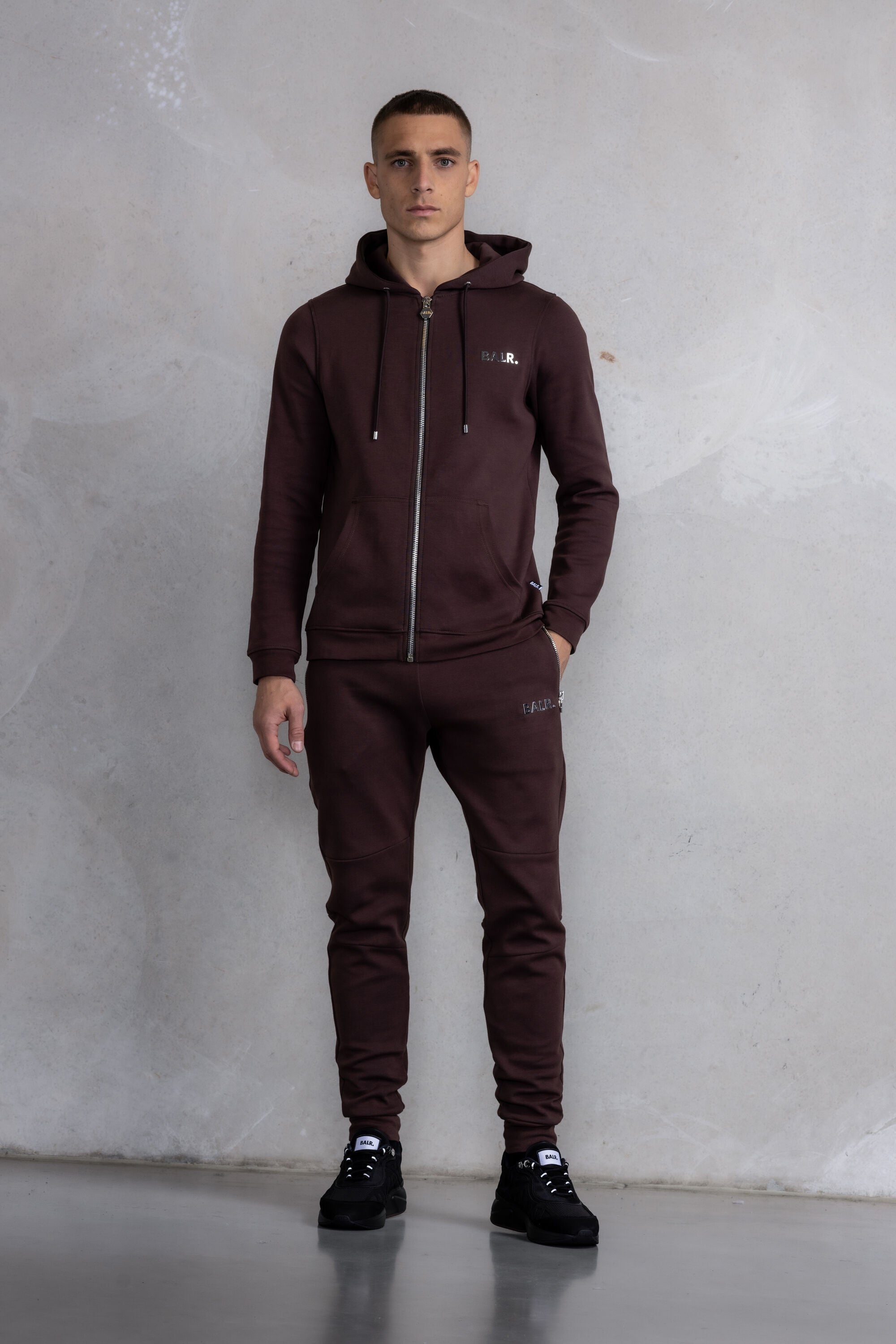 Q-Series Slim Classic Sweatpants Java