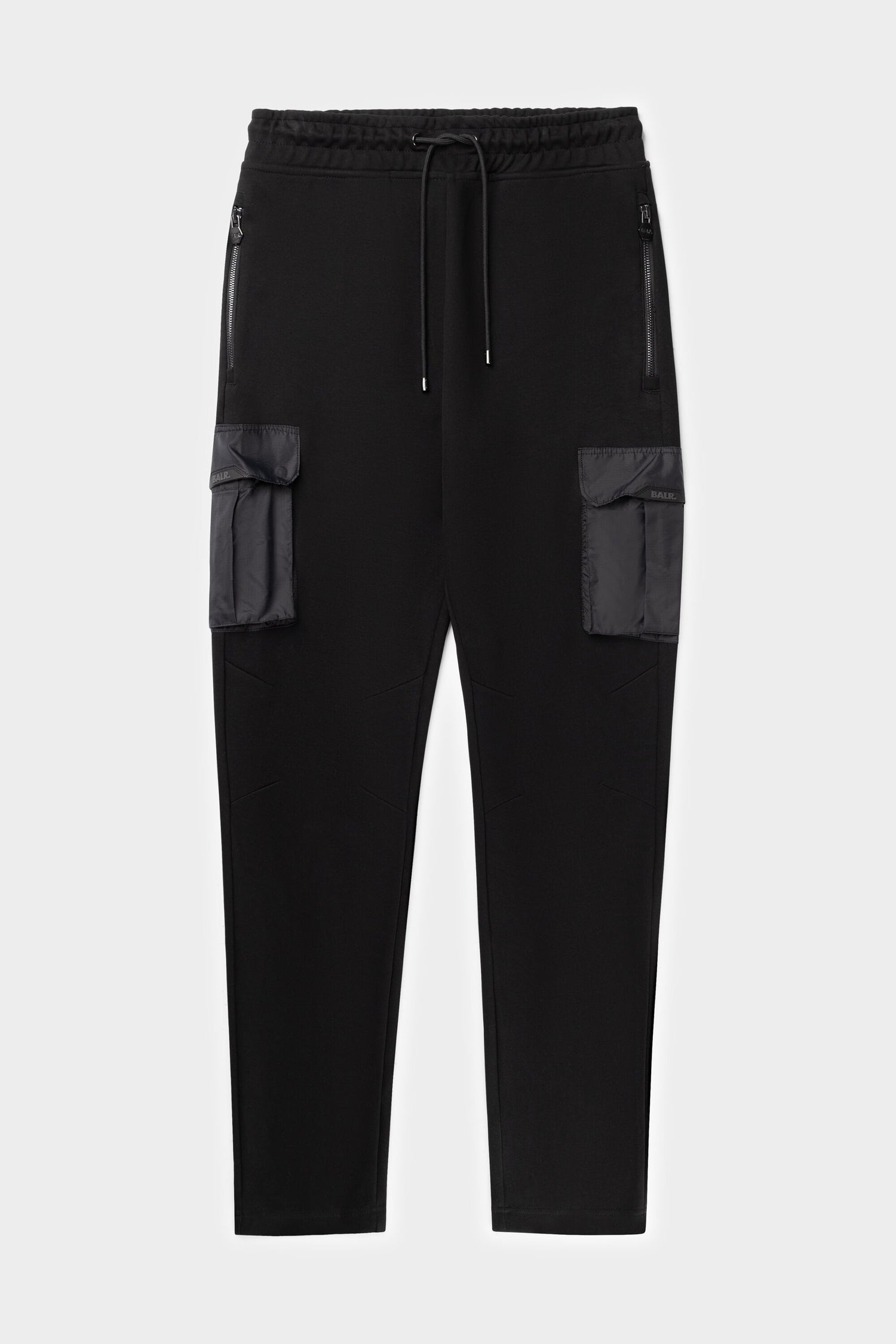 Q-Cargo Series Slim Classic Sweatpants Jet Black