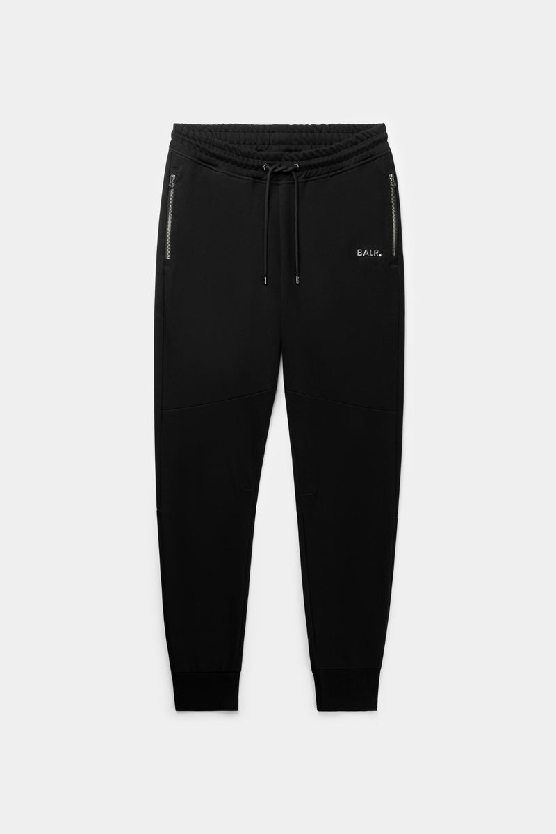 Regular de la serie Q Fit Persona que practica jogging Jet Black