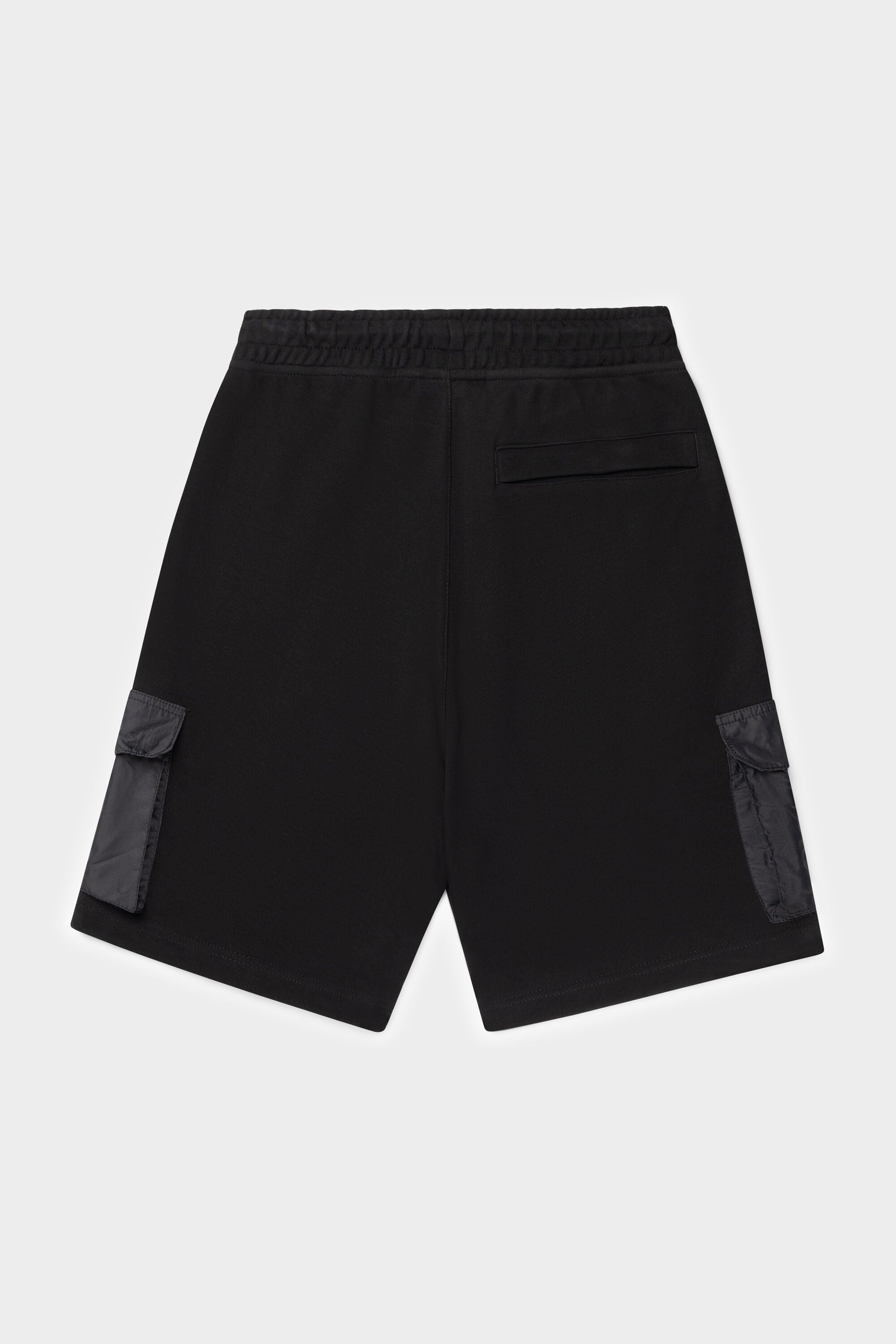 Q-Cargo Series Sweat Shorts Jet Black