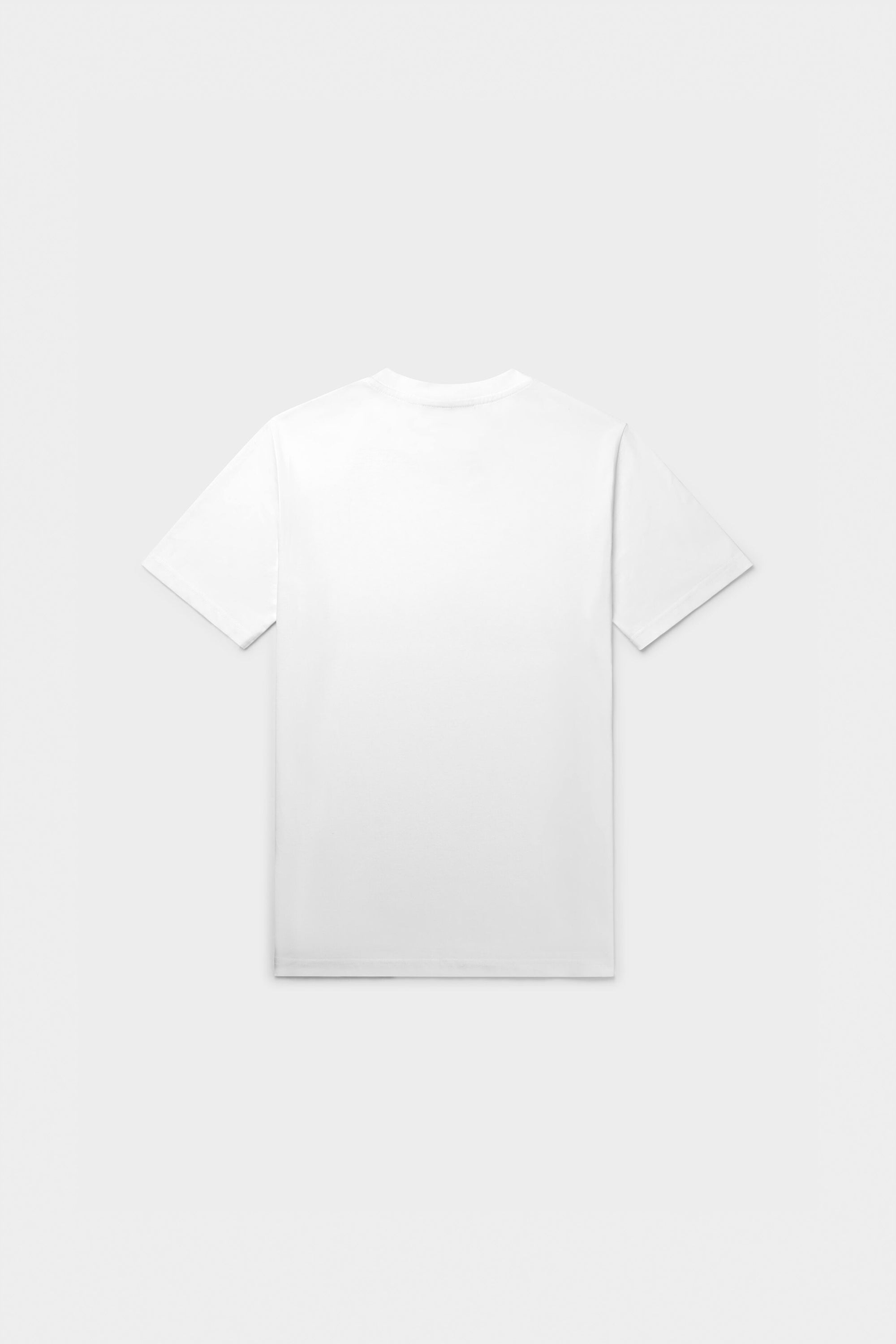 Brand Straight T-Shirt Bright White