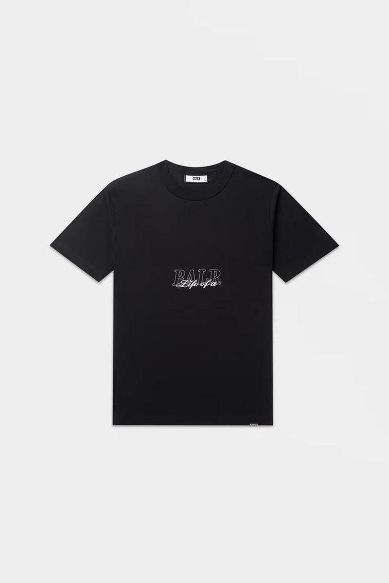 Script T-Shirt Jet Black