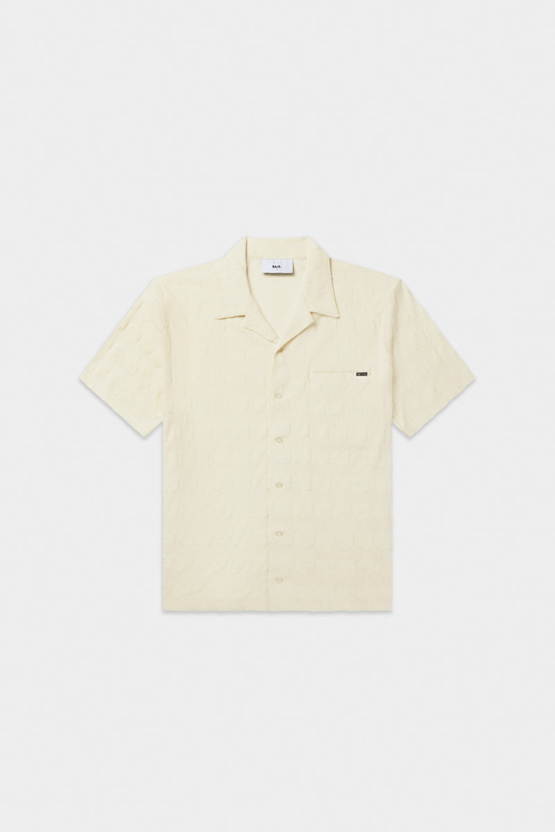 Terry Box Camisa beige ligero